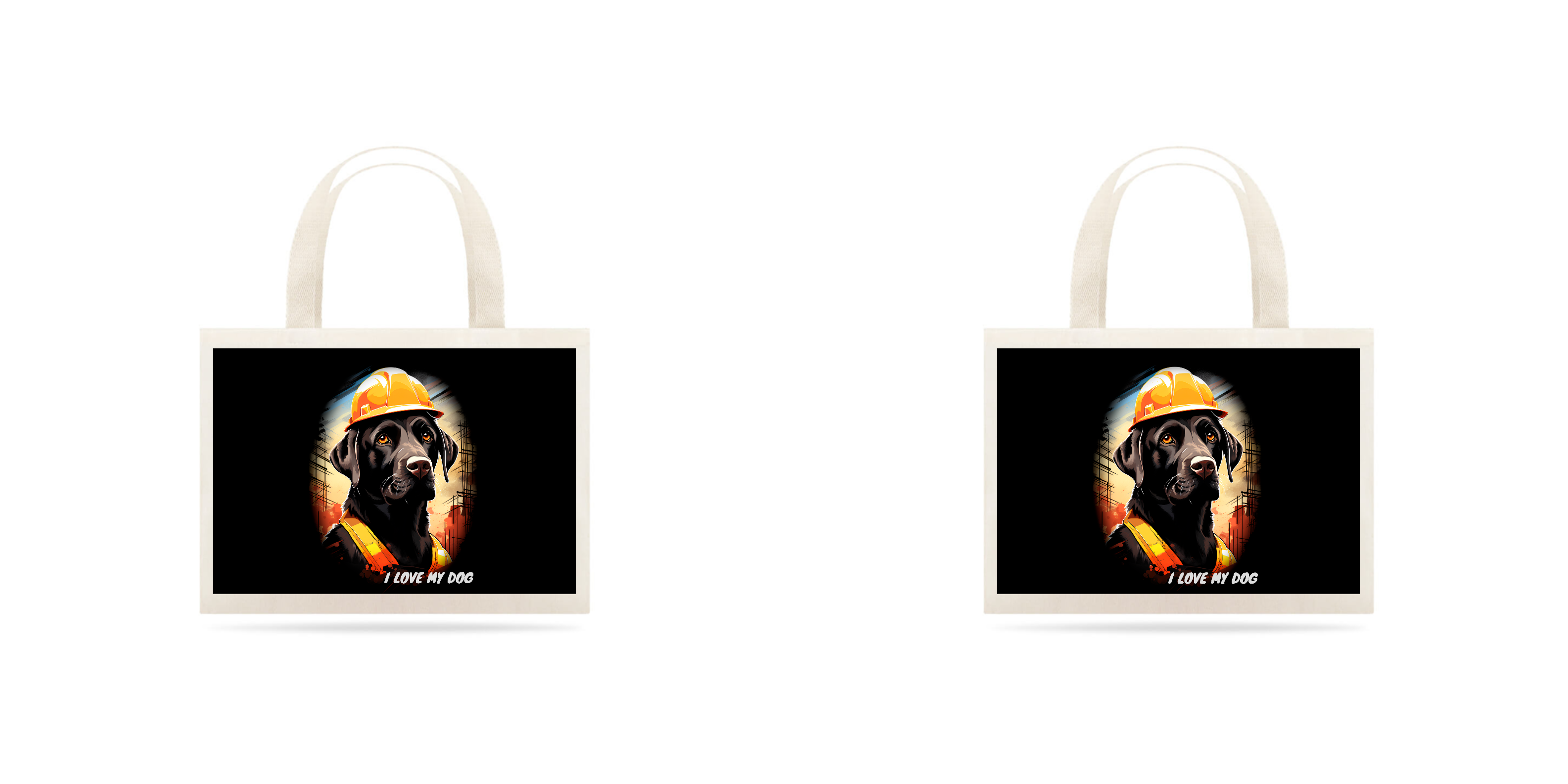 Labrador Retriever Engenheiro Civil - Ecobag - Coleção Tal Pais - Tal Patas