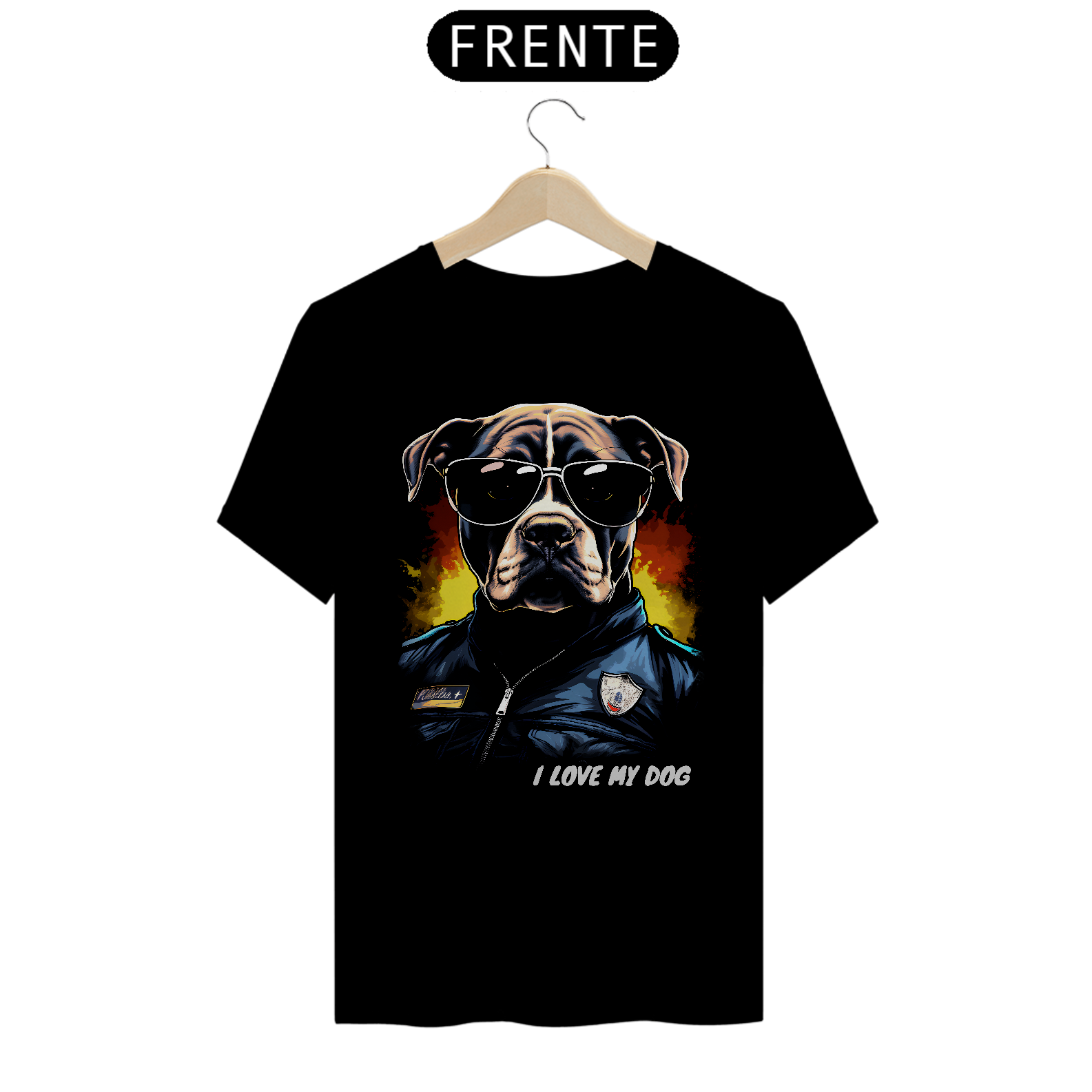 Nome do produto: Pit Bull Policial - Coleção Tal Pais - Tal Patas