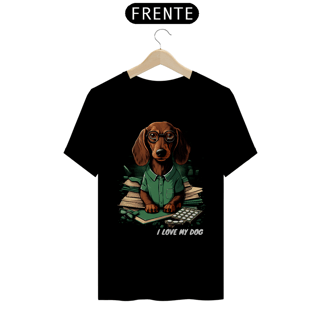 Dachshund Contador (Basset - cão-salsicha) - Coleção Tal Pais - Tal Patas