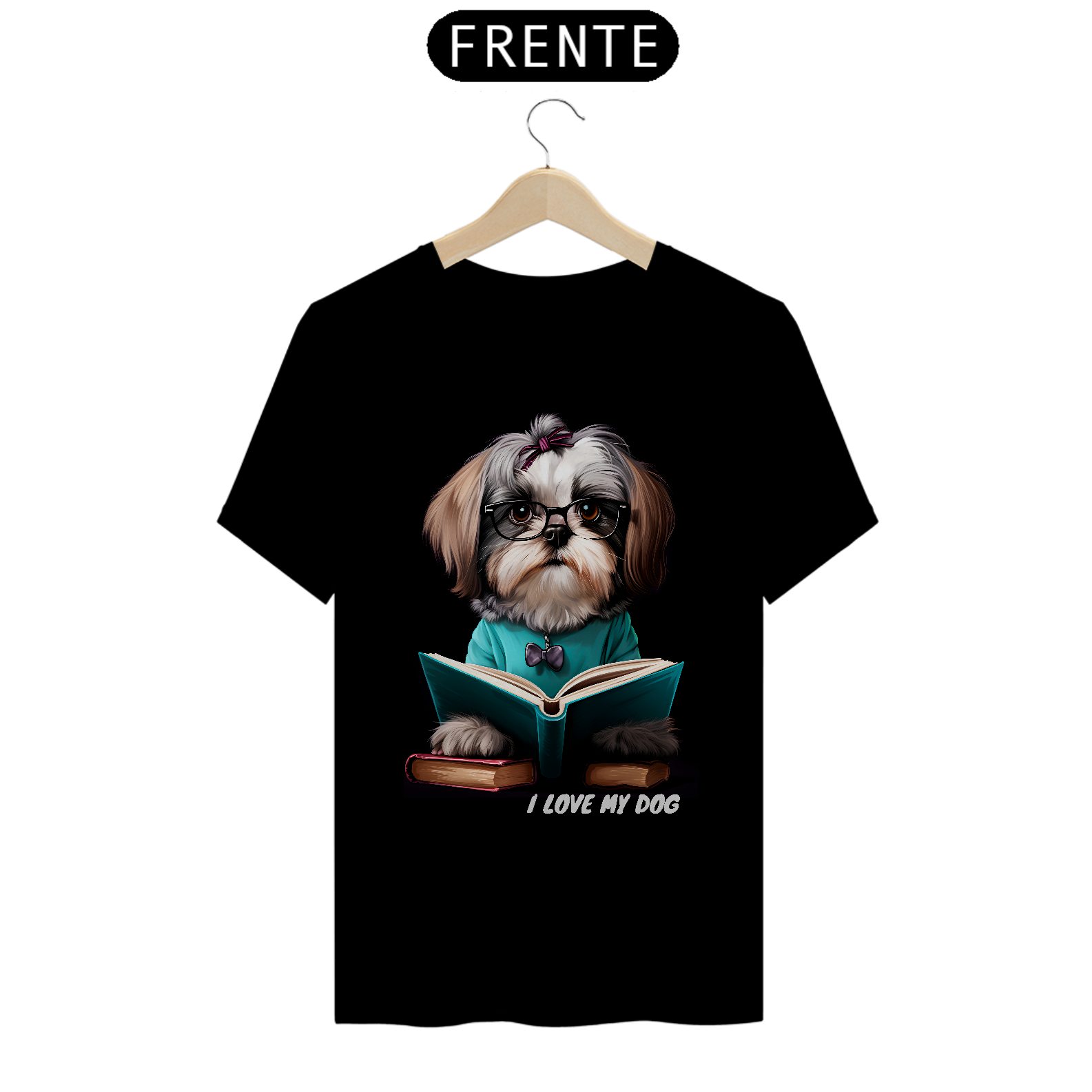 Nome do produto: Shih Tzu Professor - Coleção Tal Pais - Tal Patas