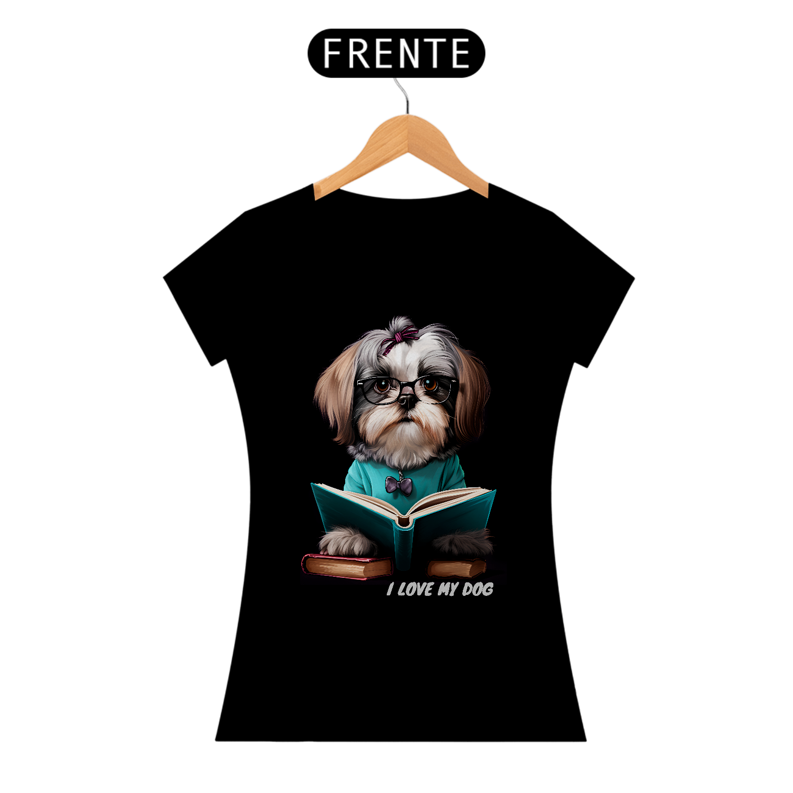Nome do produto: Shih Tzu Professor - Coleção Tal Pais - Tal Patas