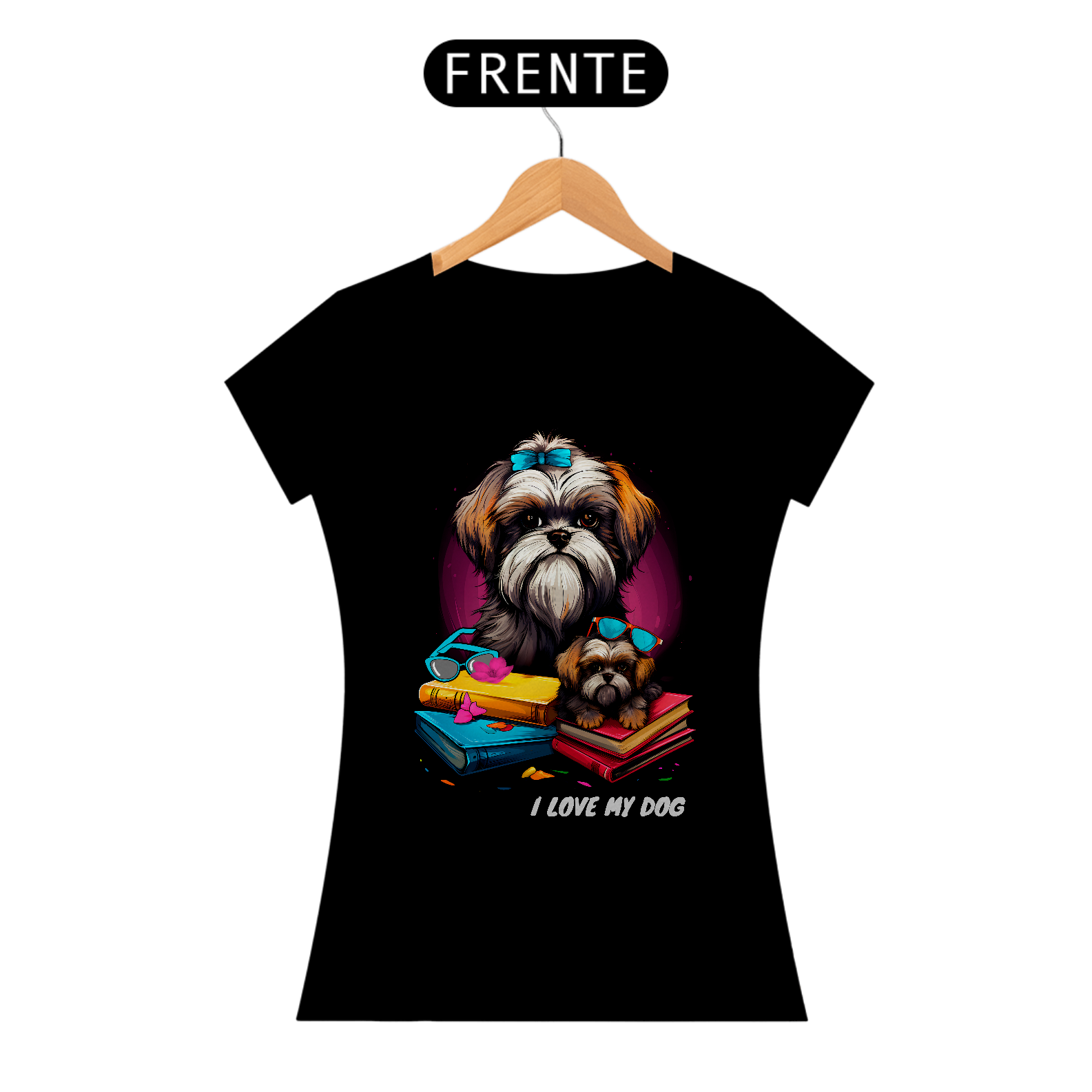 Nome do produto: Shih Tzu Professor - Coleção Tal Pais - Tal Patas