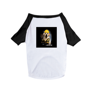 Labrador Retriever Engenheiro Civil - Camisa Pet Dog - Coleção Tal Pais - Tal Patas