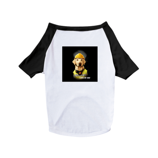 Labrador Retriever Engenheiro Civil - Camisa Pet Dog - Coleção Tal Pais - Tal Patas