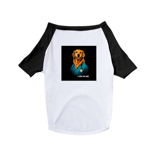 Golden Retriever Enfermeiro - Camisa Pet Dog - Coleção Tal Pais - Tal Patas