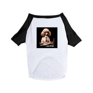 Poodle Gerente de Recursos Humanos - Camisa Pet Dog - Coleção Tal Pais - Tal Patas