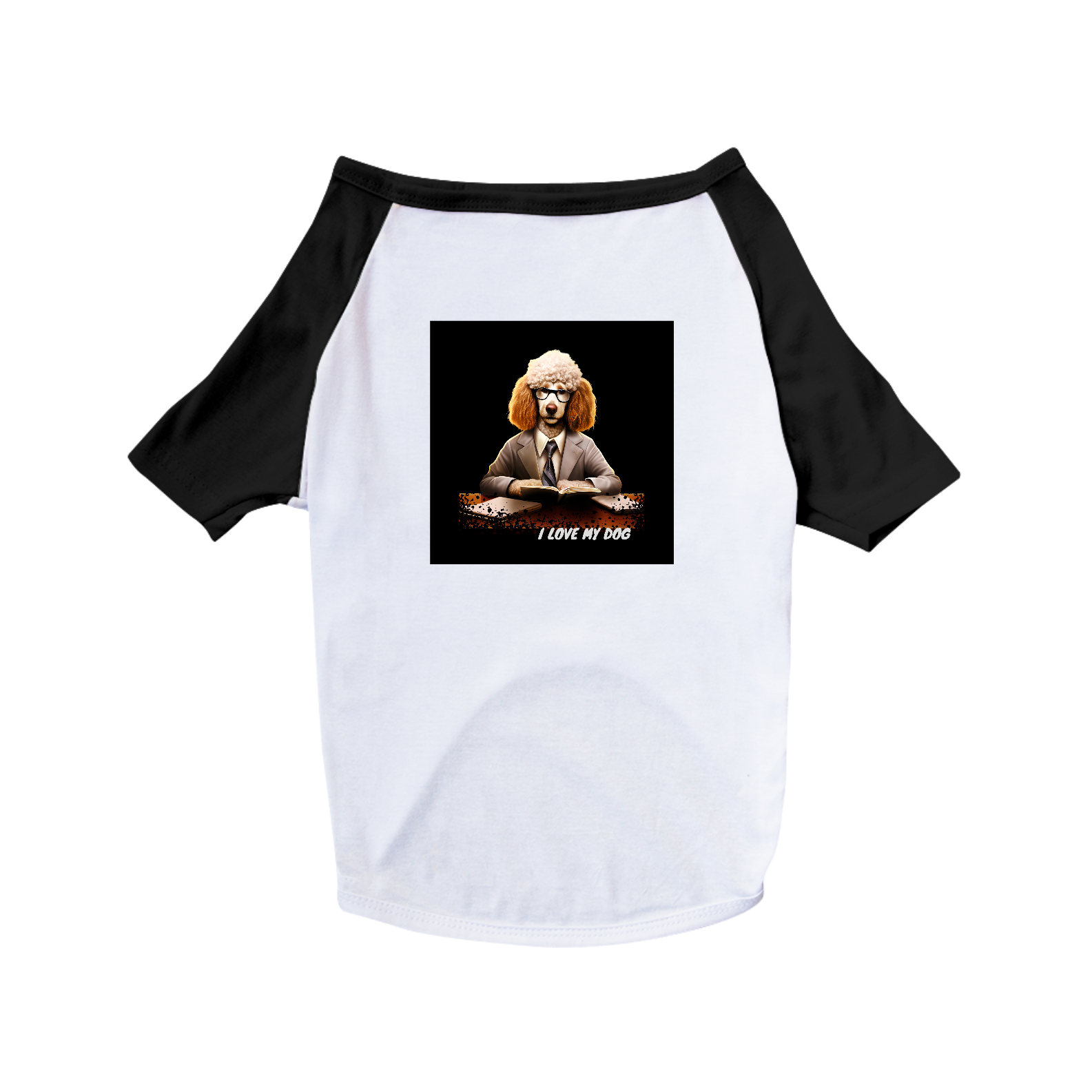 Nome do produto: Poodle Gerente de Recursos Humanos - Camisa Pet Dog - Coleção Tal Pais - Tal Patas