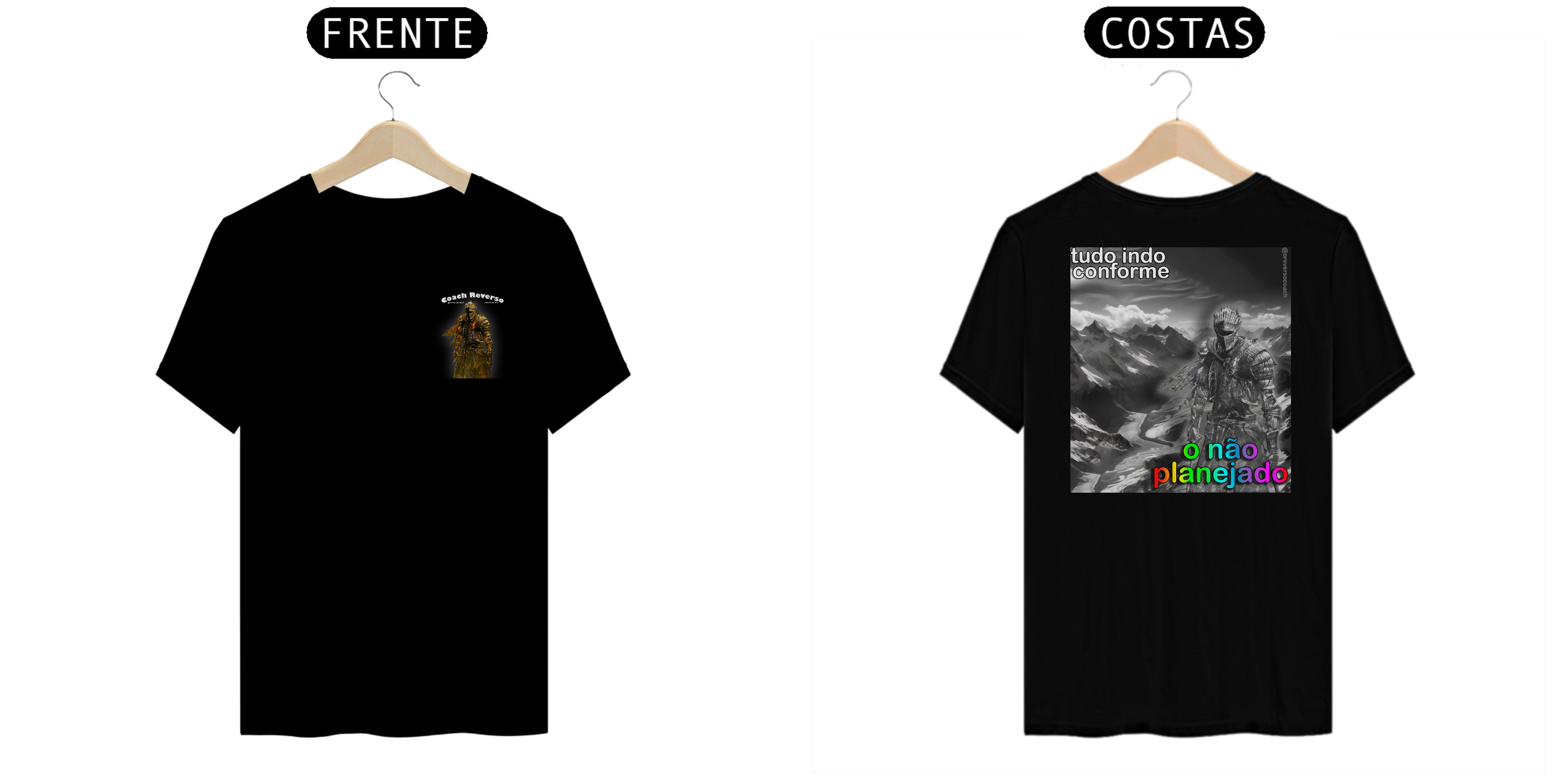 Nome do produto: Camiseta Não Planejada