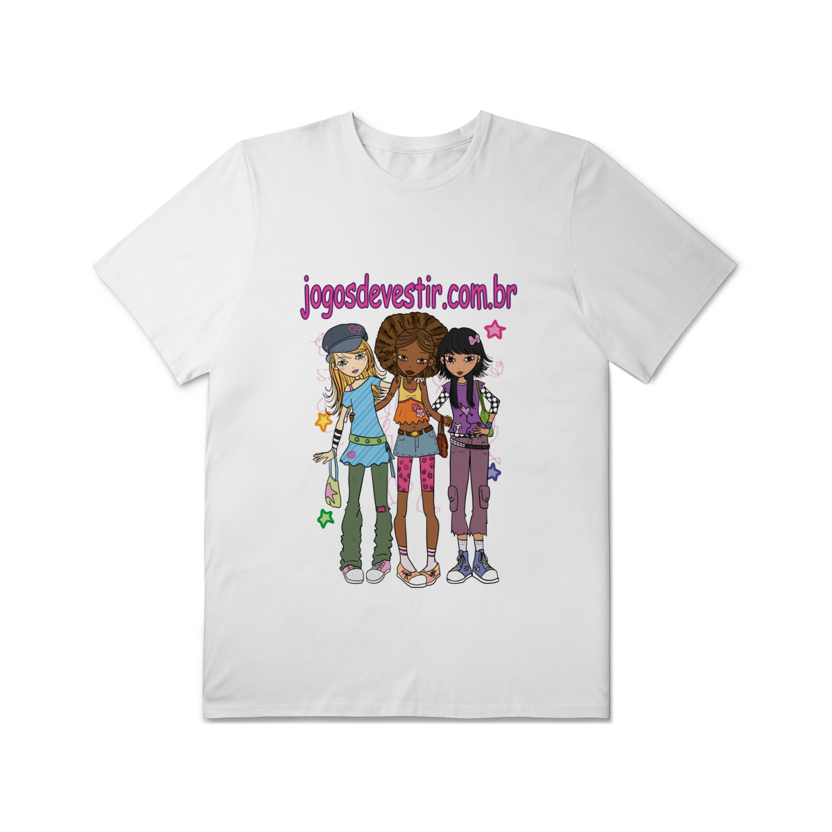 Camiseta Plus Size 'jogos de vestir'