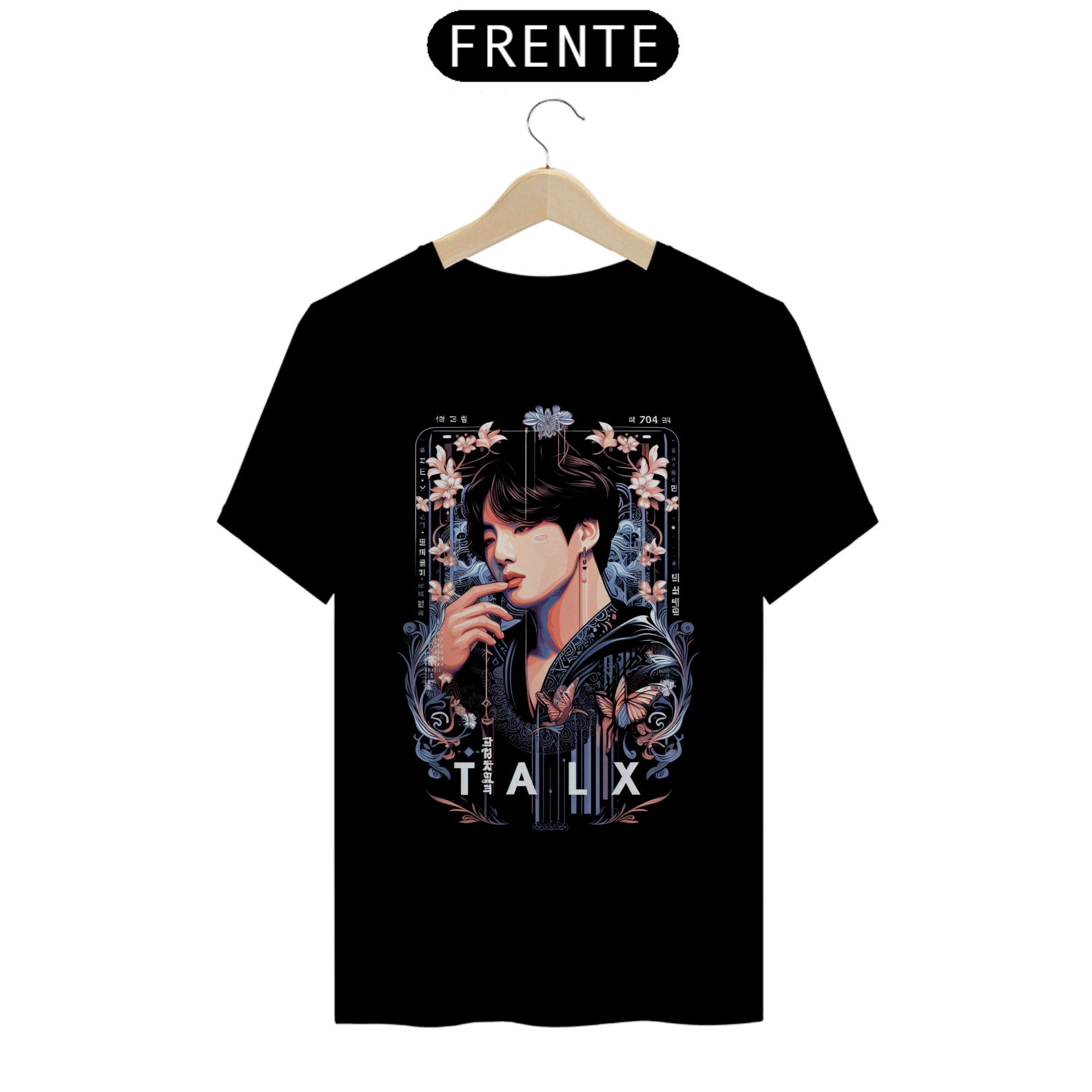 Nome do produto: Camiseta com a estampa do cantor Jeon Jungkook, BTS 