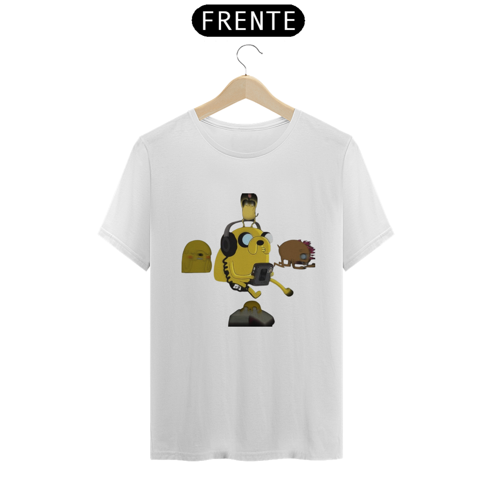 Nome do produto: T-shirt Hora da Aventura - jake 0002