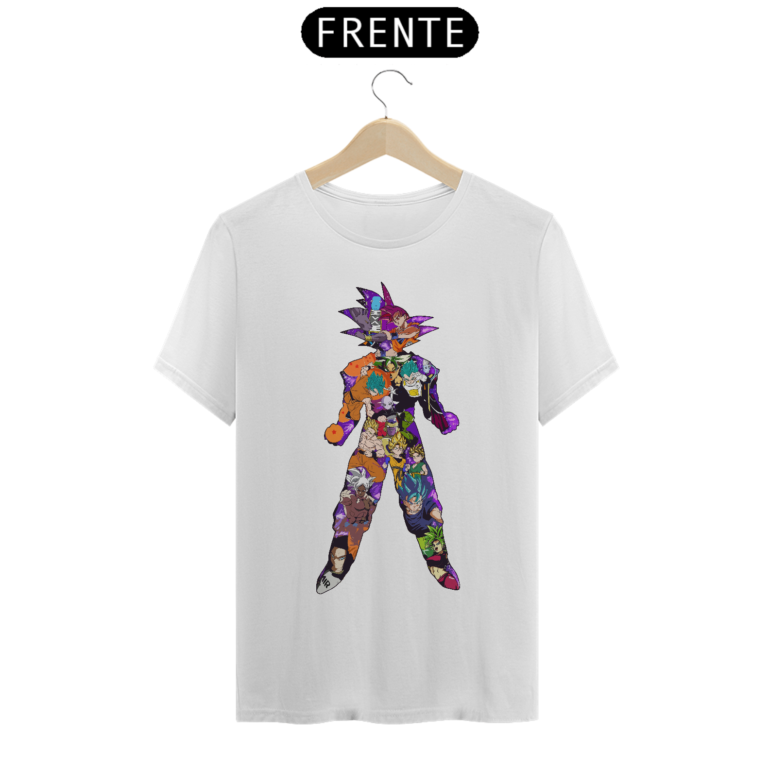 Nome do produto: T-shirt - Goku desenho