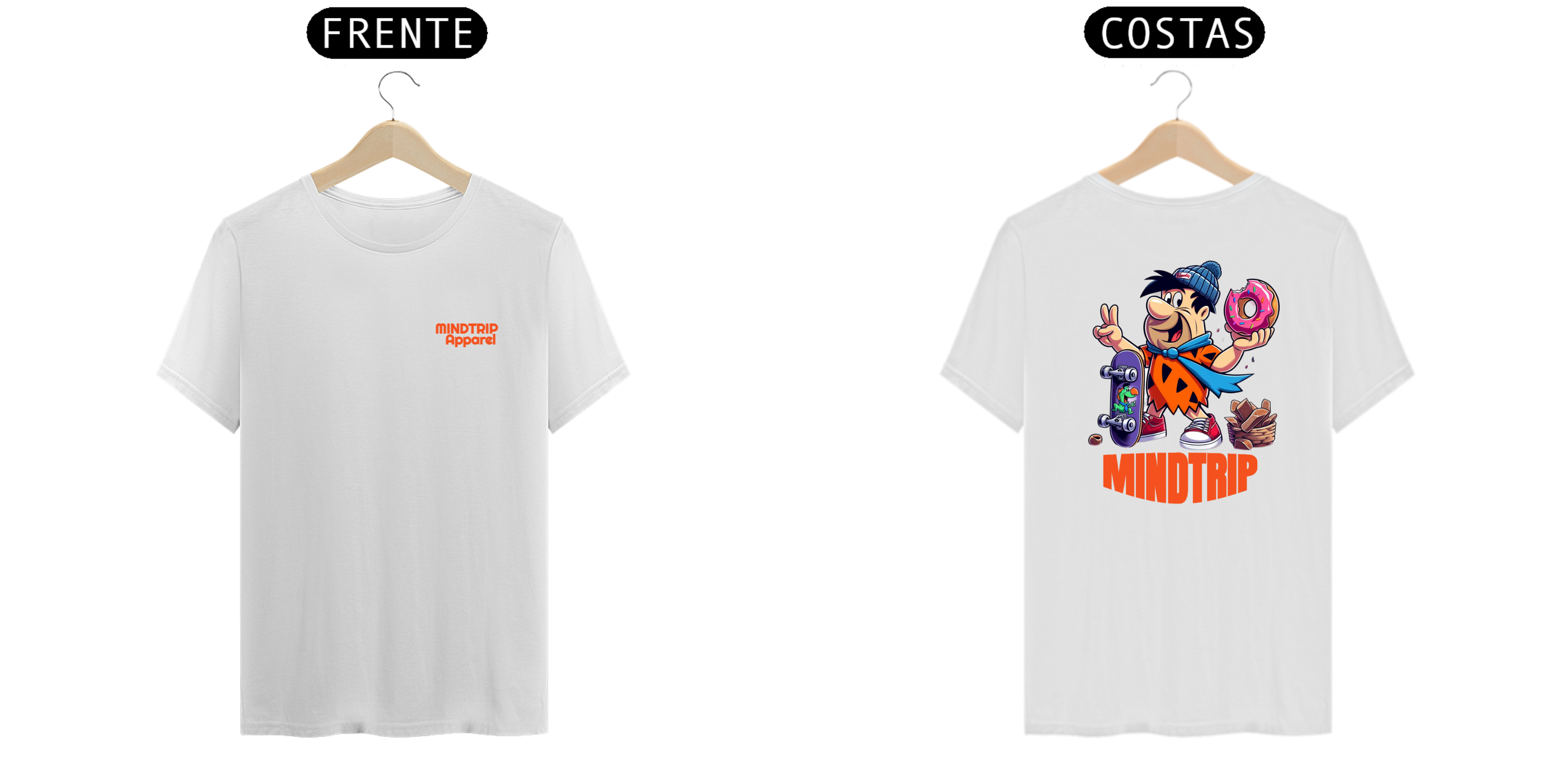 Nome do produto: Camiseta Fred Skatista (Mindtrip Apparel)