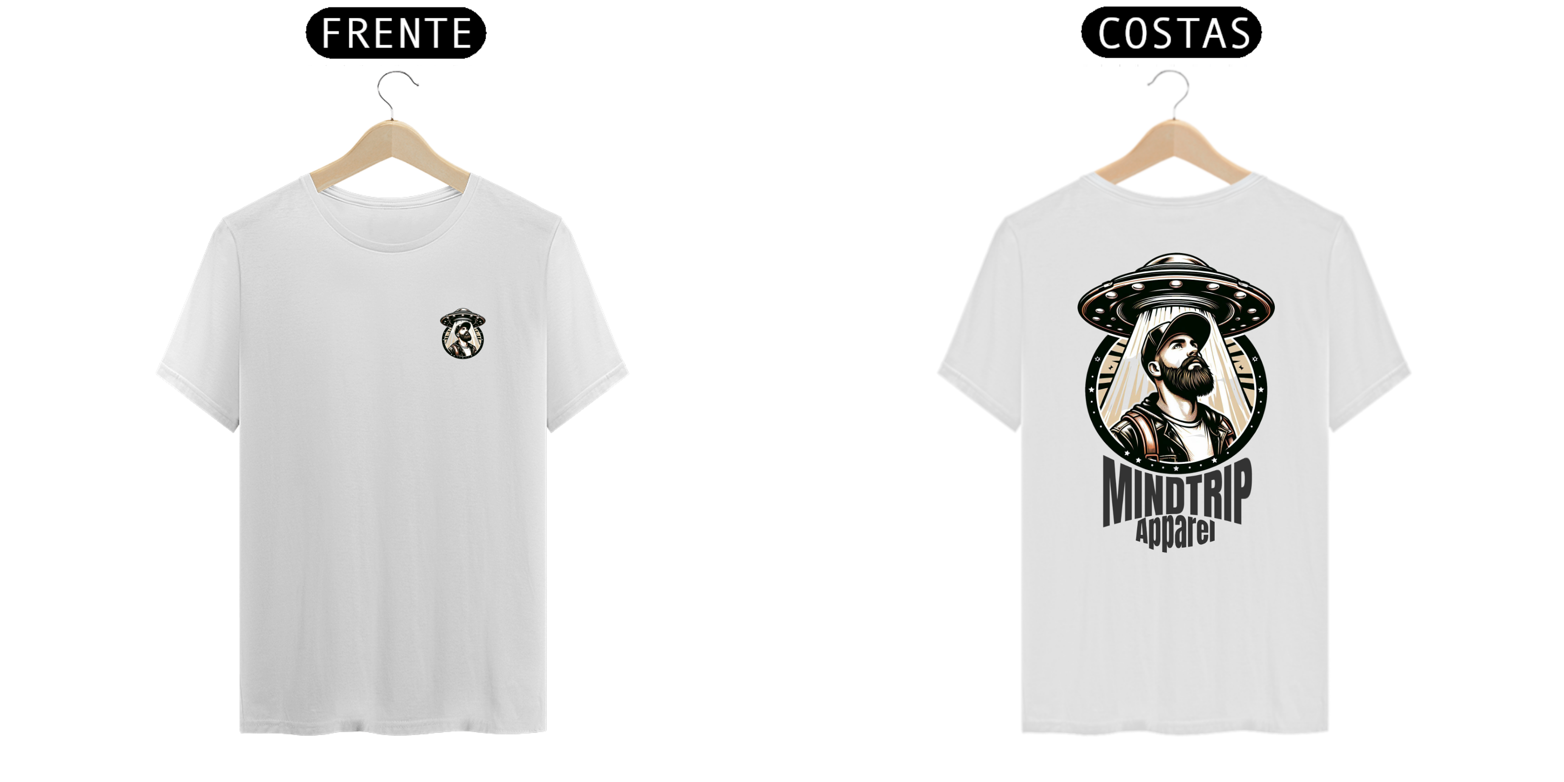 Nome do produto: Camiseta Tiozão e o Disco Voador (Mindtrip Apparel)