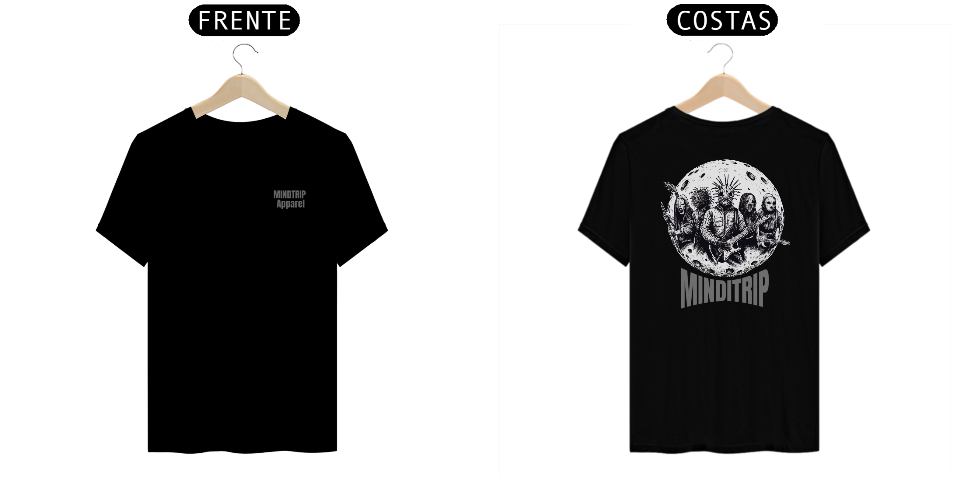 Nome do produto: Camiseta Slipmoon (Mindtrip Apparel)