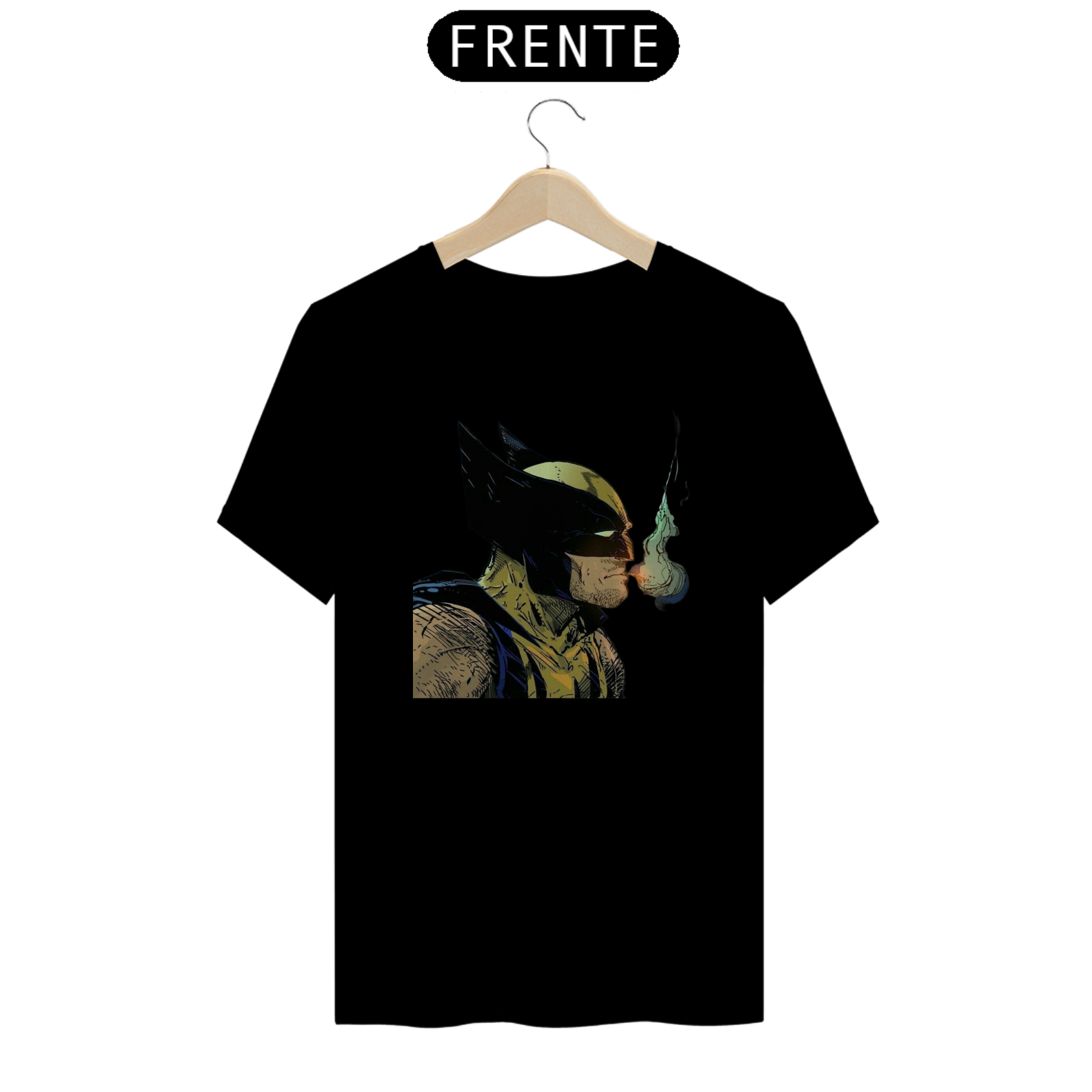 Nome do produto: Camiseta Wolverine Fumando