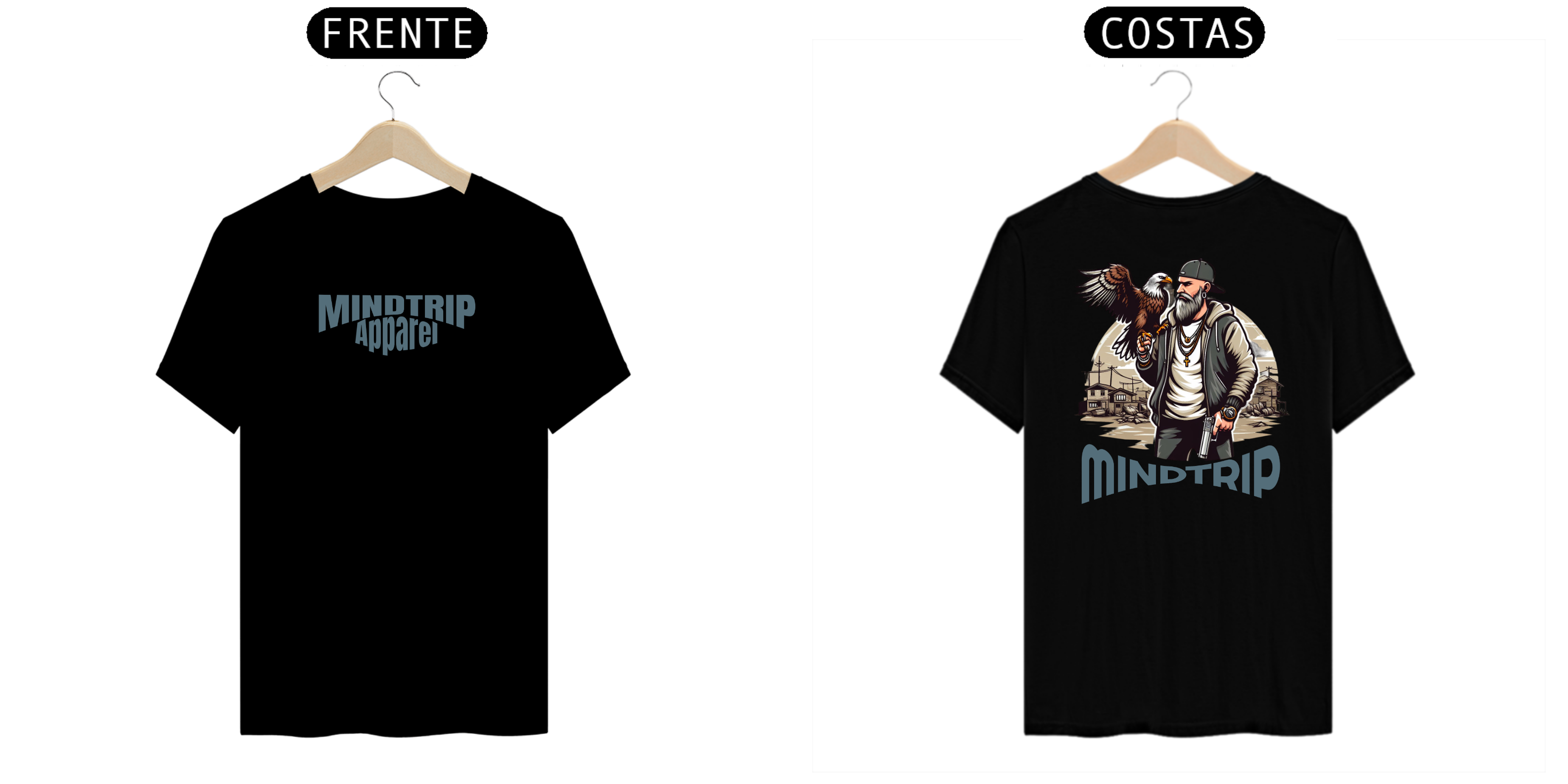 Nome do produto: Camisa Tiozão e a Águia (Mindtrip Apparel)