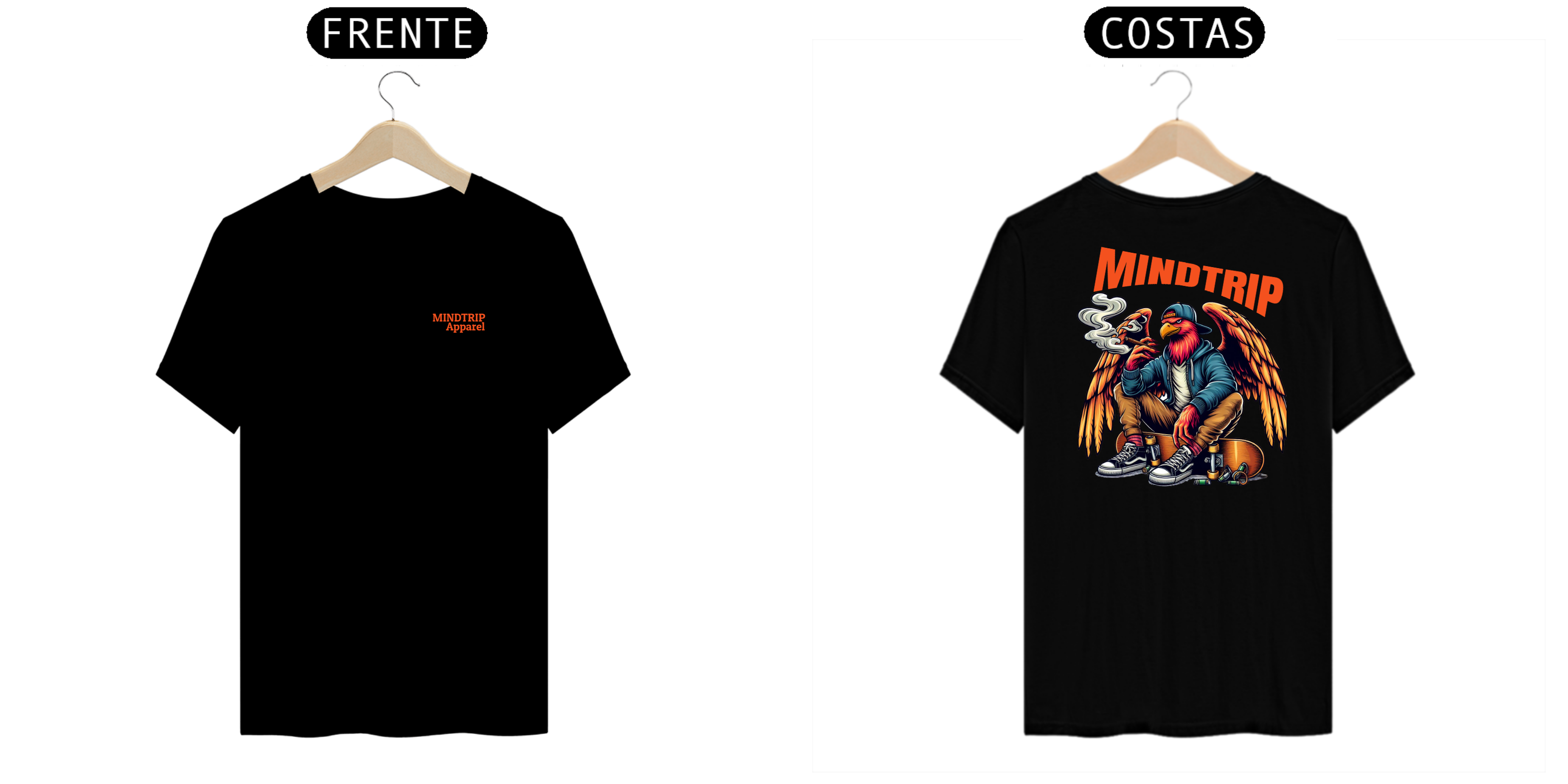 Nome do produto: Camisa Fênix Skatista