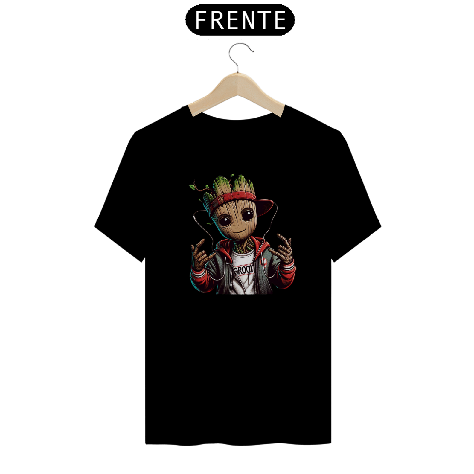 Nome do produto: Camisa Groot Descolado