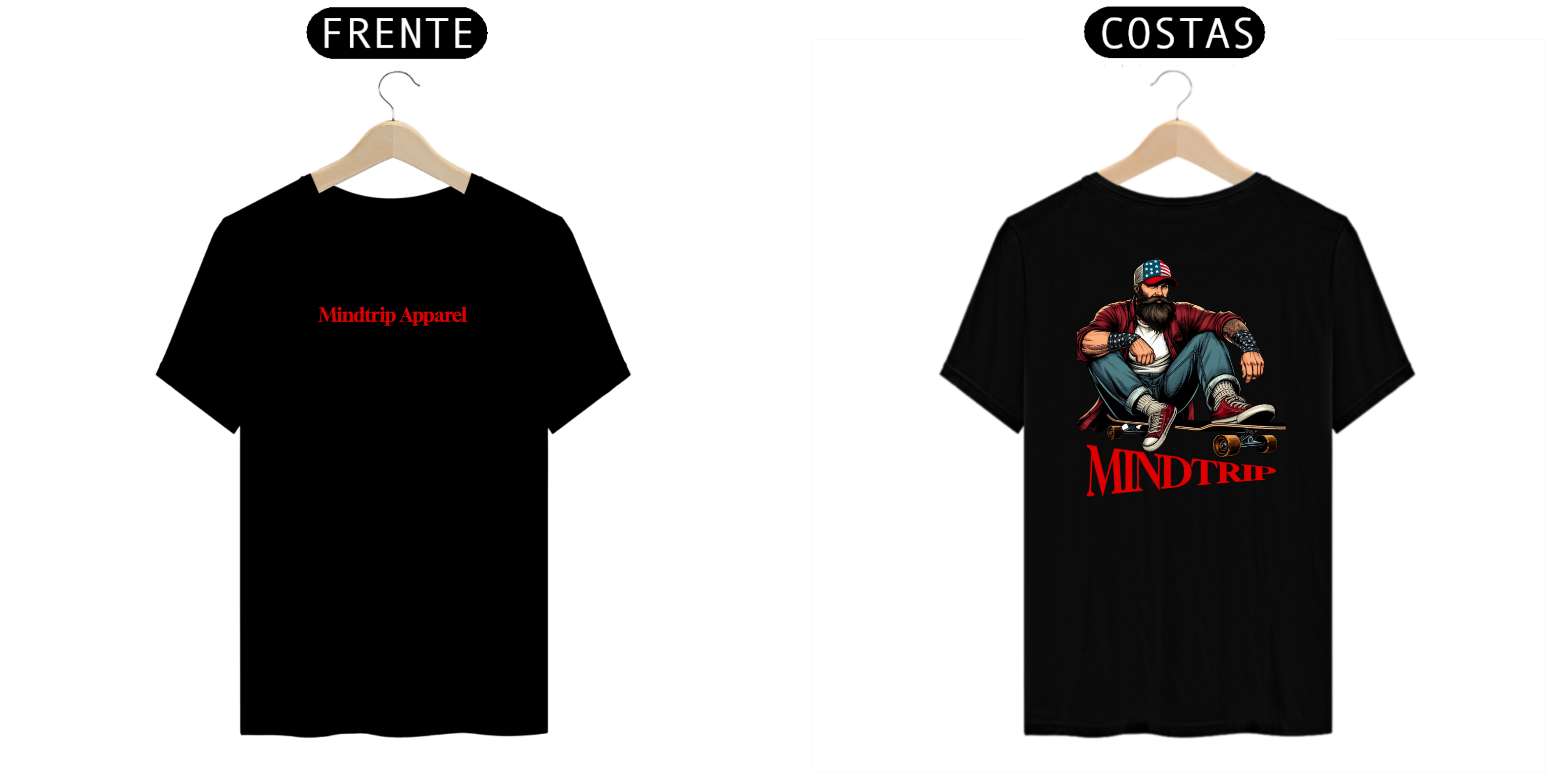 Nome do produto: Camisa Tiozão Skatista Redneck (Mindtrip Apparel)
