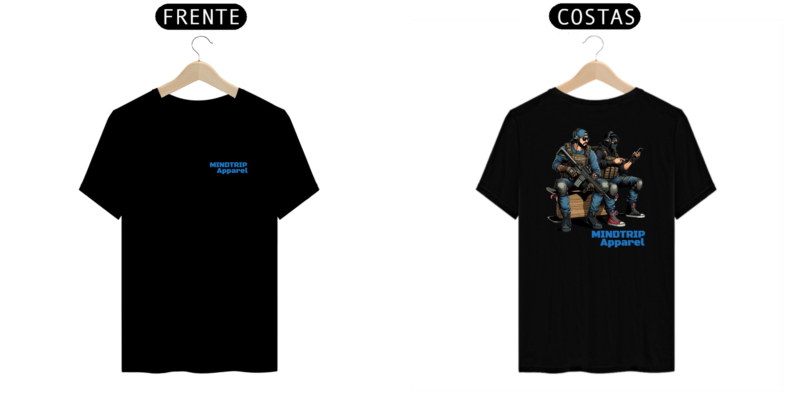 Nome do produto: Camiseta Soldados (Mindtrip Apparel)