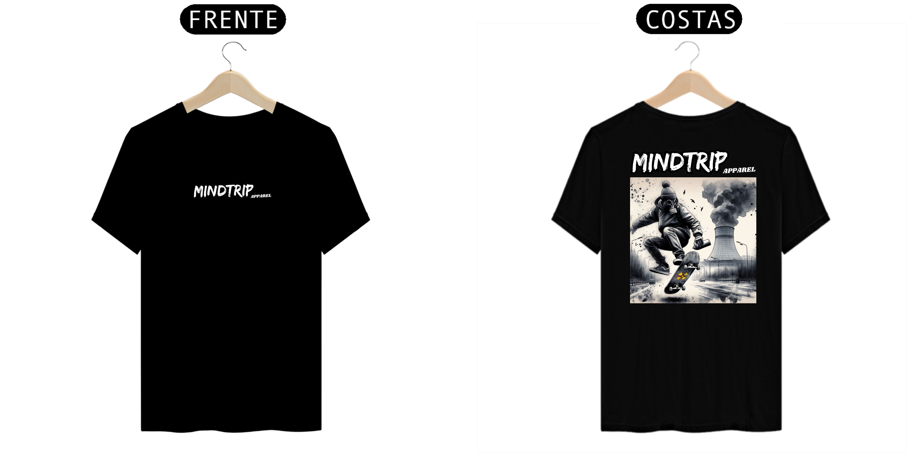 Nome do produto: Camiseta Rolê Radioativo (Mindtrip Apparel)