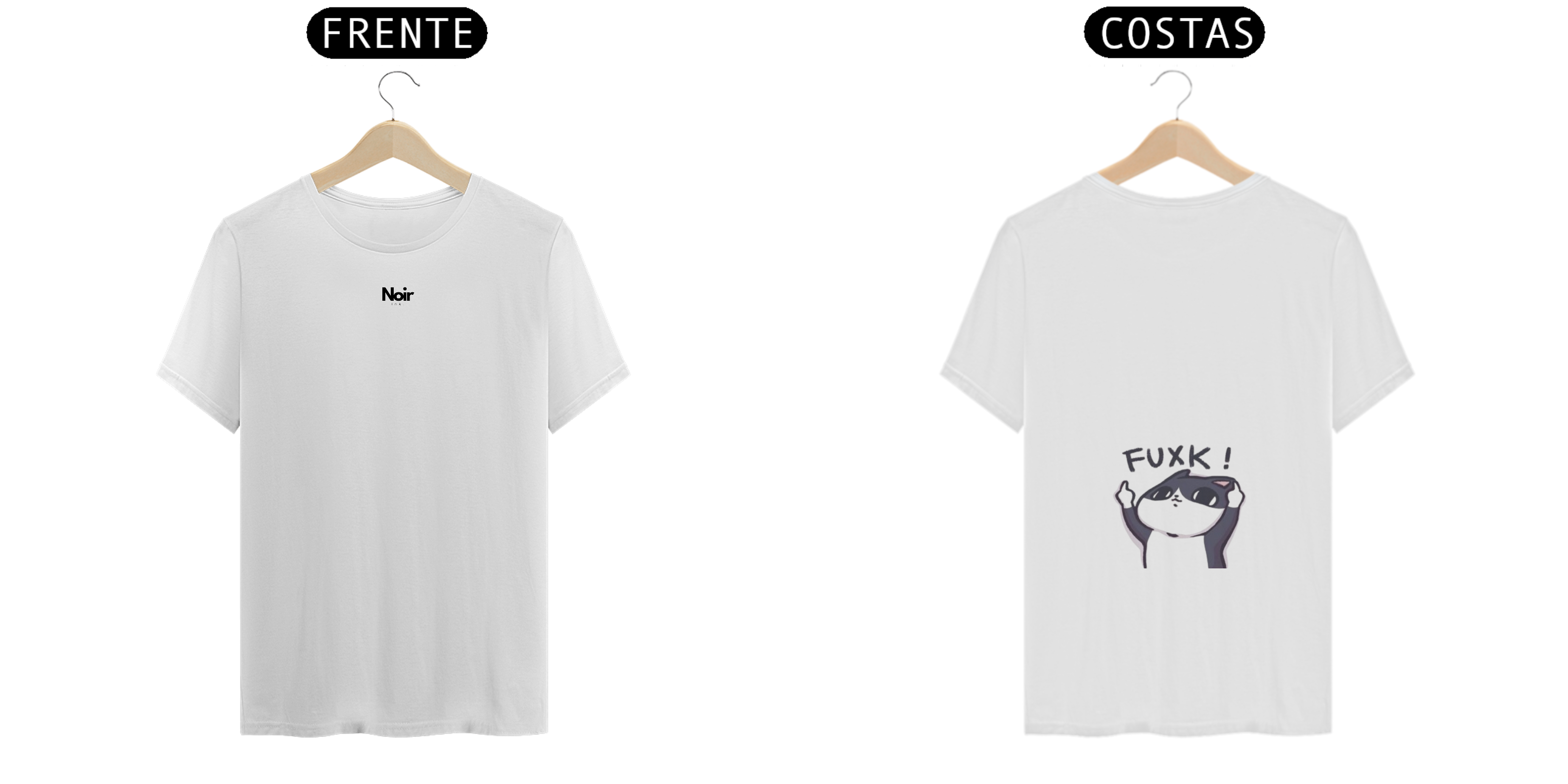 Nome do produto: T-Shirt Classic Cat Fuxk