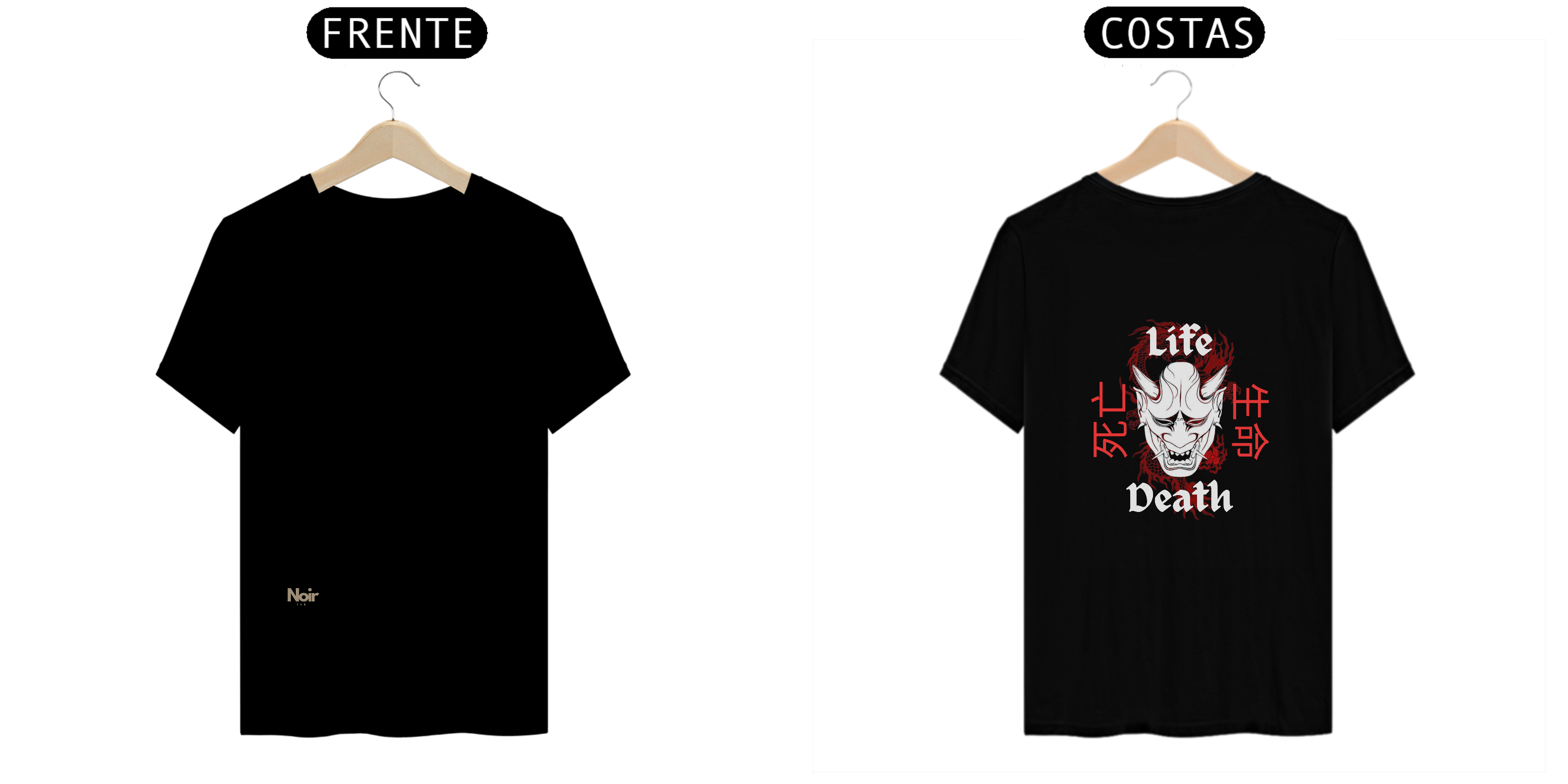 Nome do produto: T-Shirt Classic Oni Death Life