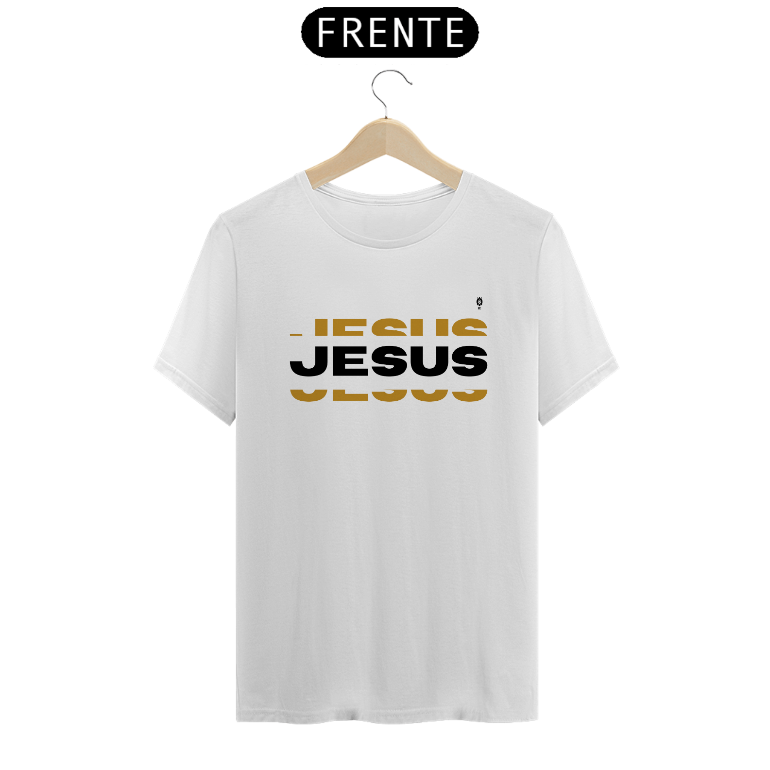 Nome do produto: Camiseta Clássica Jesus - Identidade Cristã