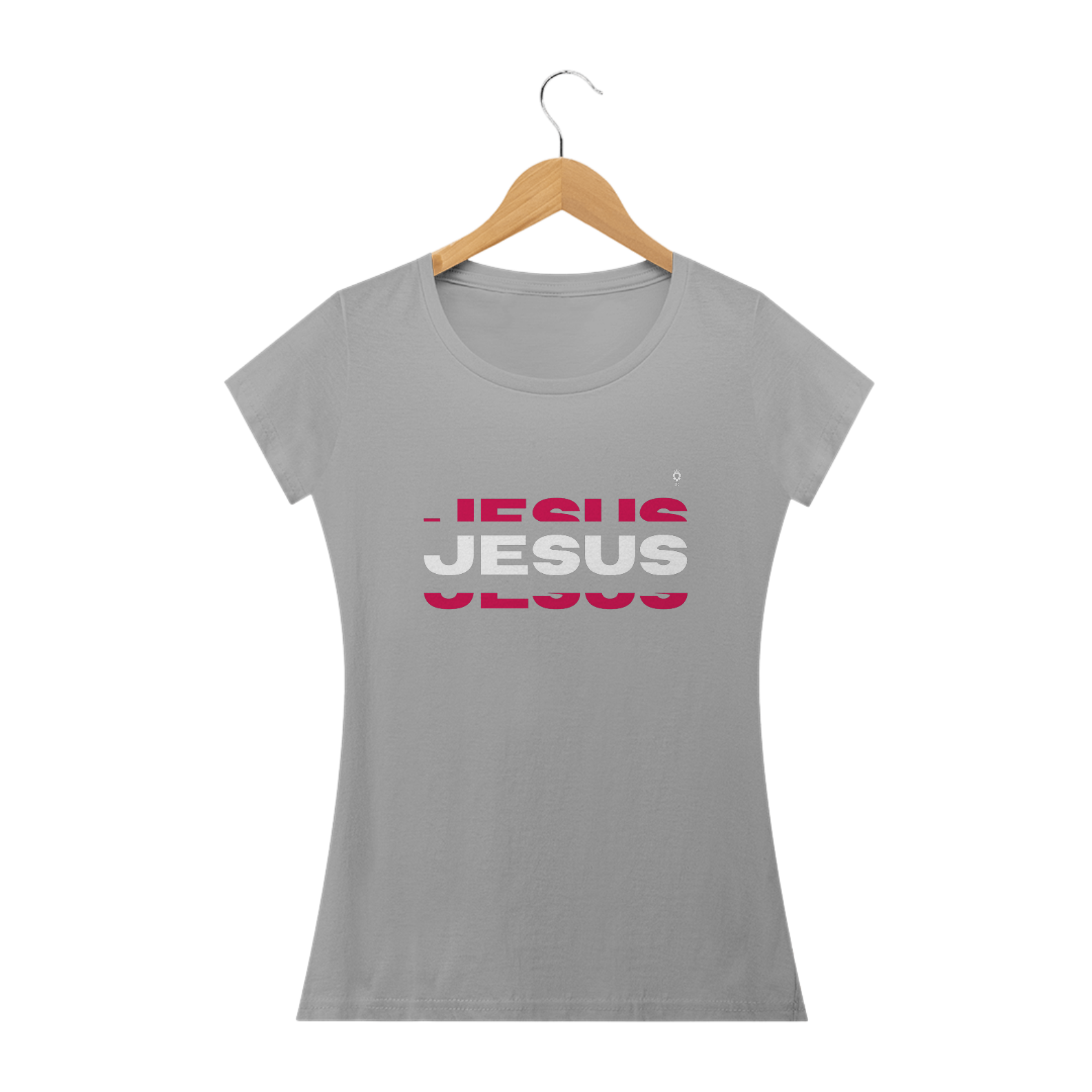 Nome do produto: Camiseta Baby Clássica Jesus - Identidade Cristã