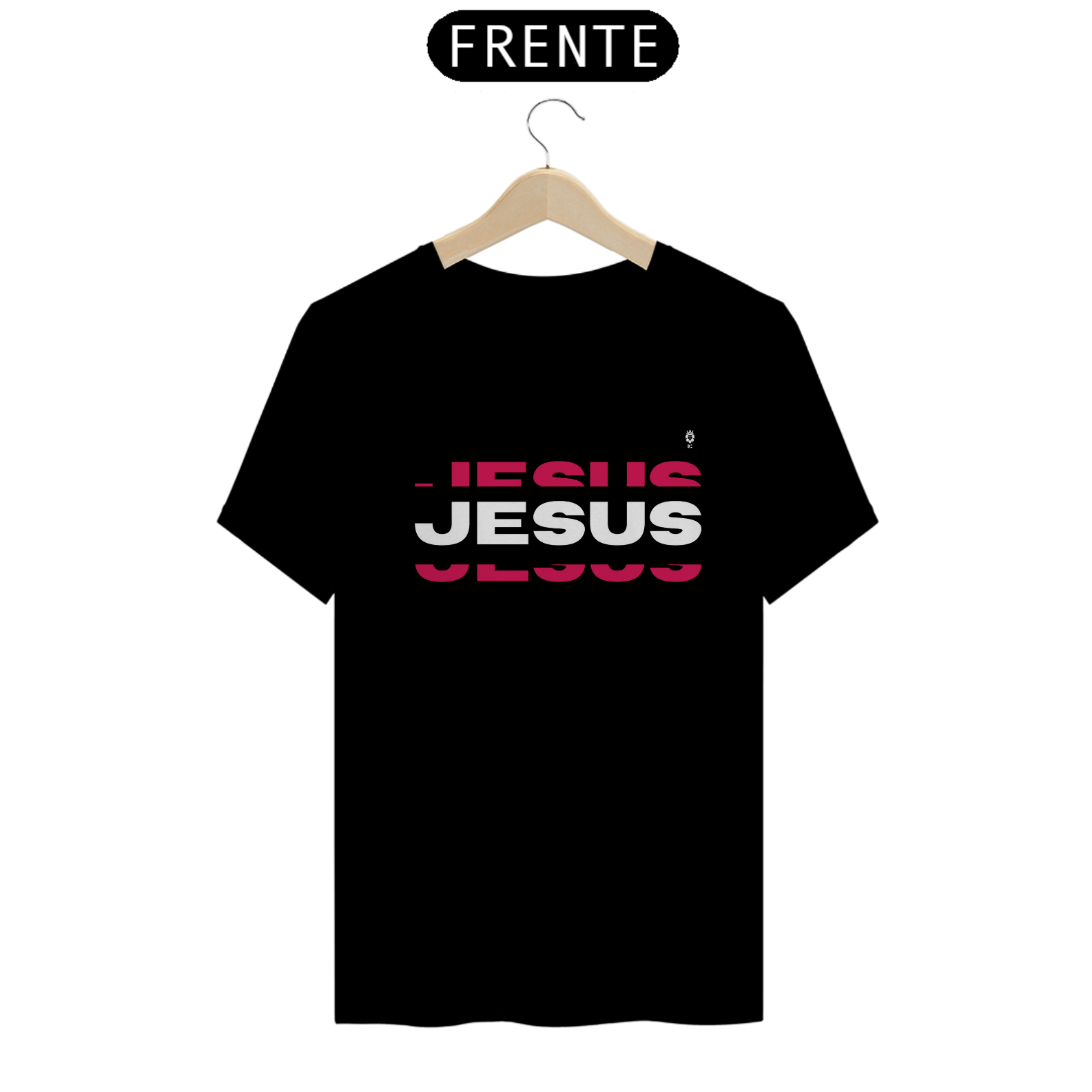 Nome do produto: Camiseta Clássica Jesus - Identidade Cristã