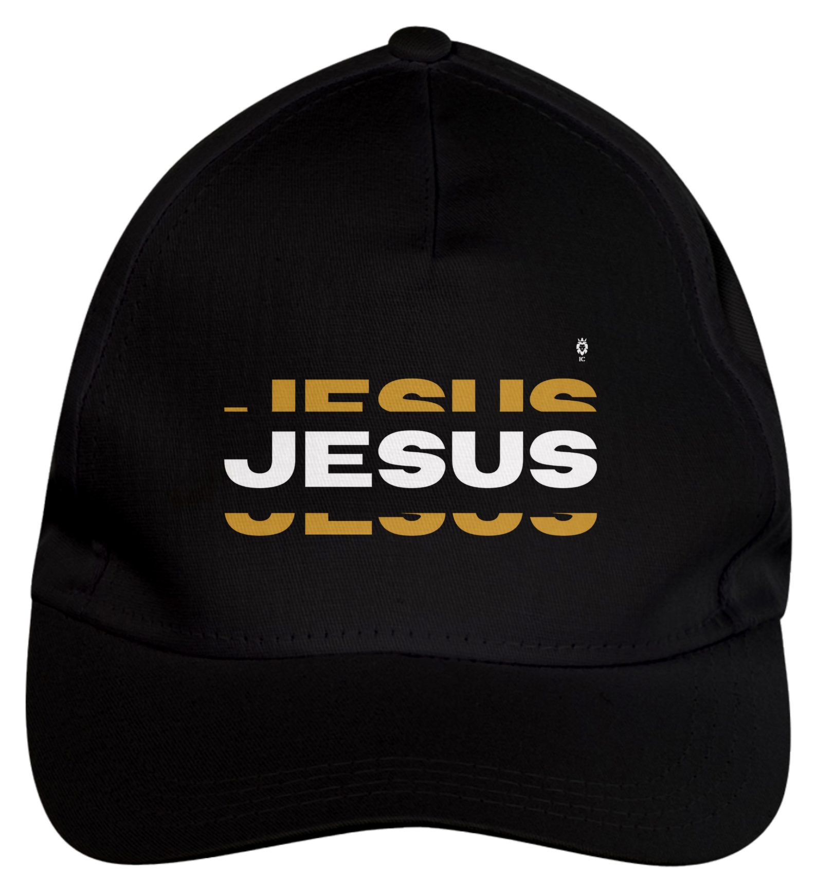 Nome do produto: Boné Brim Jesus - Identidade Cristã