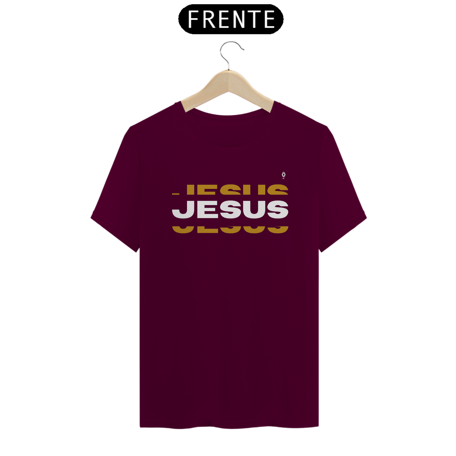 Nome do produto: Camiseta Clássica Jesus - Identidade Cristã