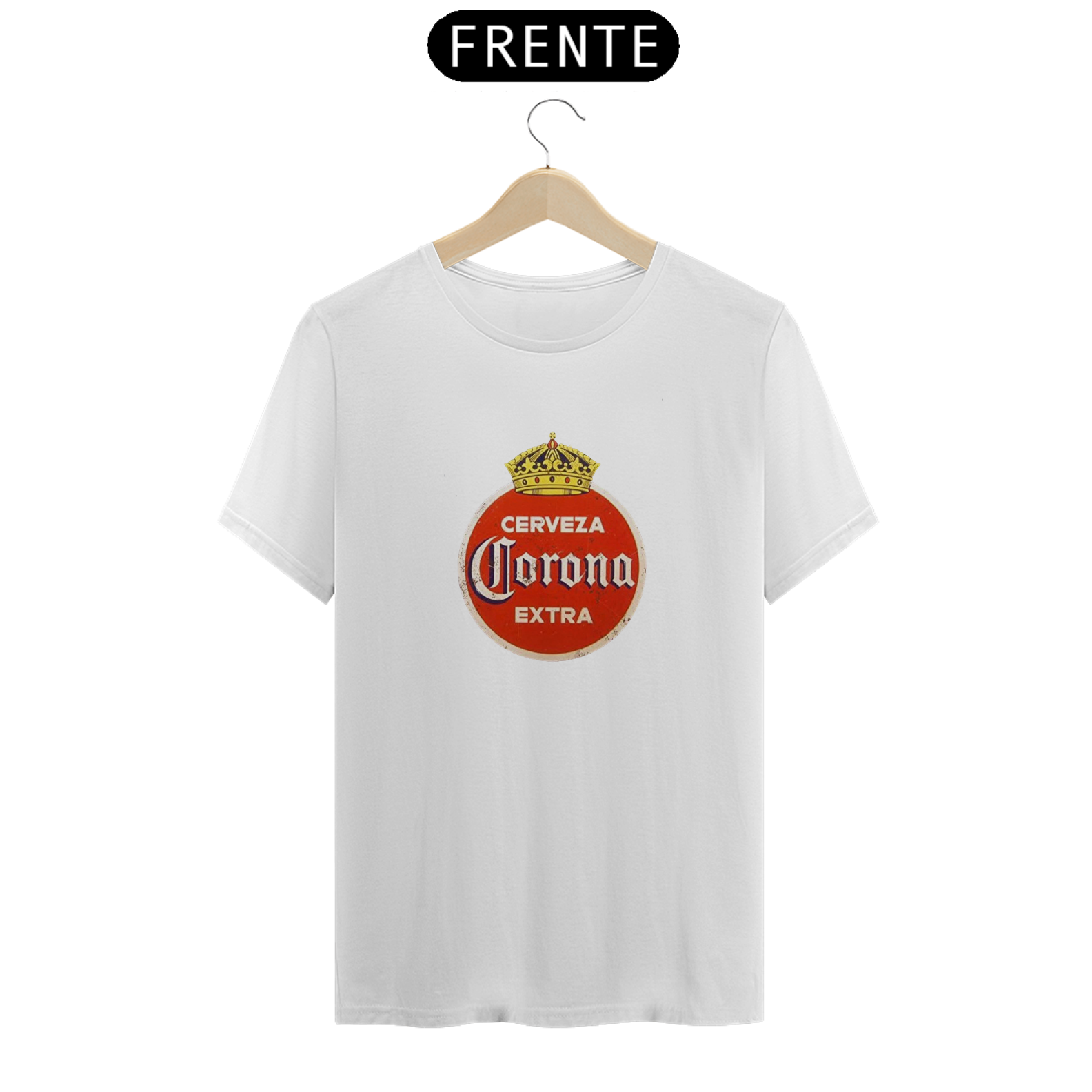 Nome do produto: Camiseta T-Shirt CORONA EXTRA 