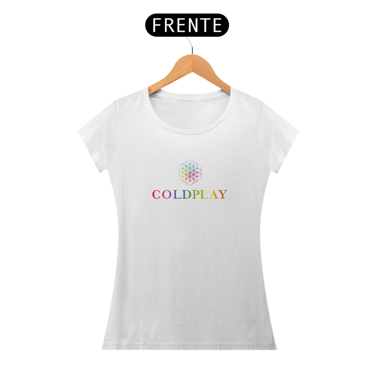 Nome do produto: Baby Look COLDPLAY