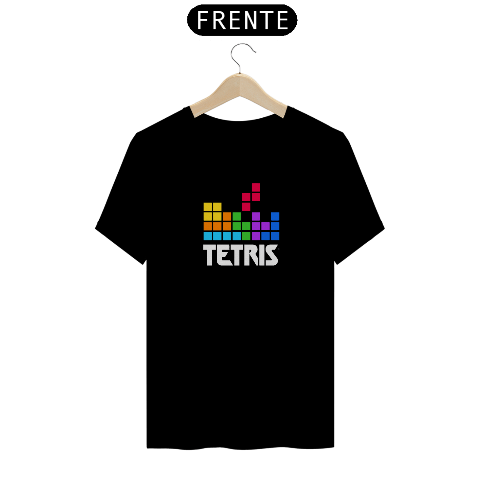 Nome do produto: Camiseta T-Shirt TETRIS