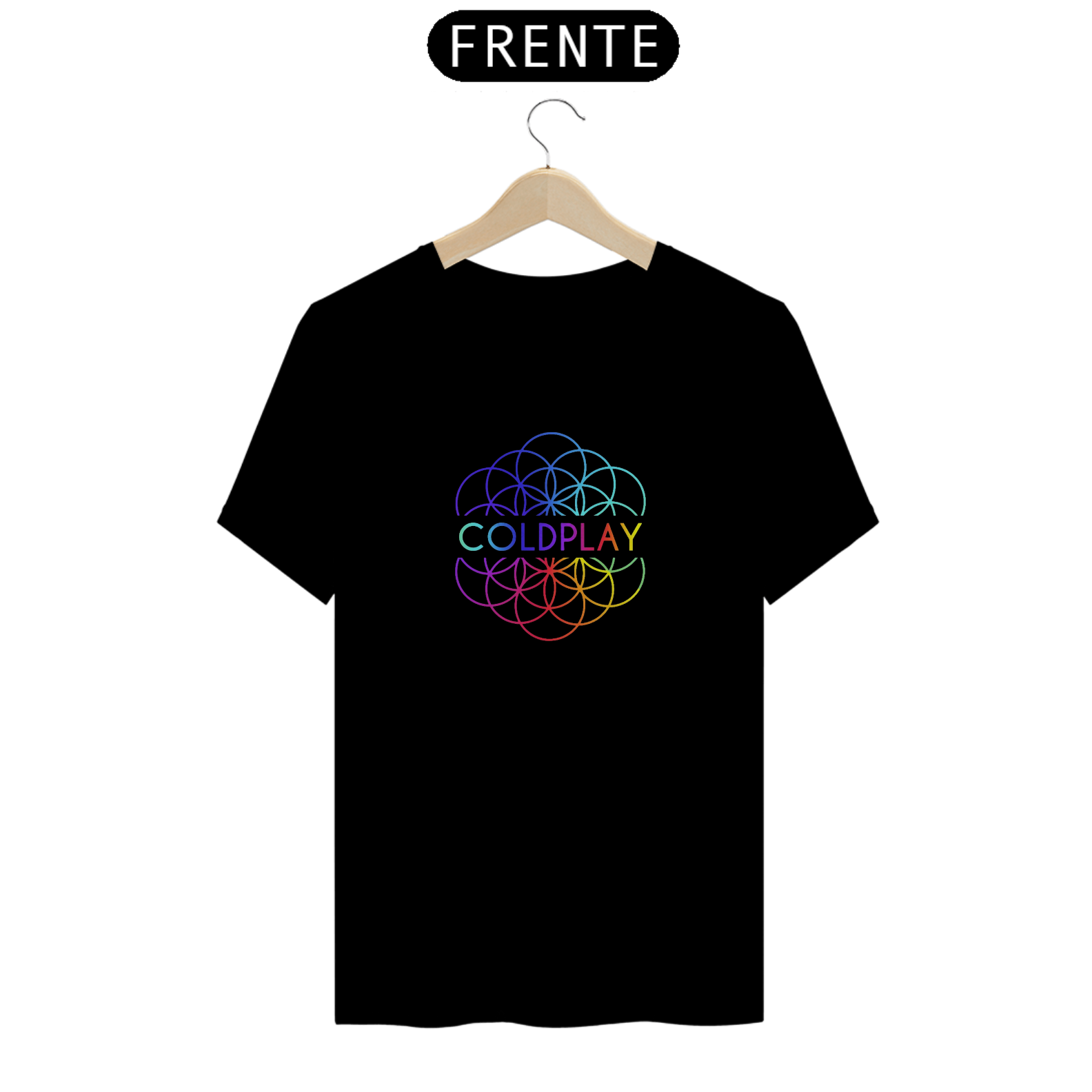 Nome do produto: Camiseta T-Shirt COLDPLAY