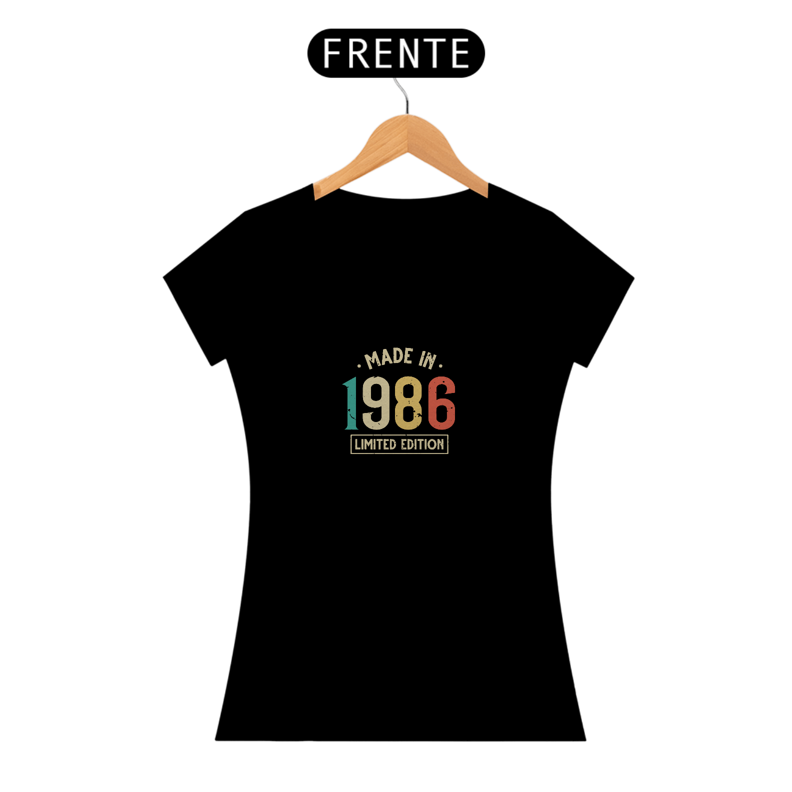 Nome do produto: Baby Look MADE IN 1986