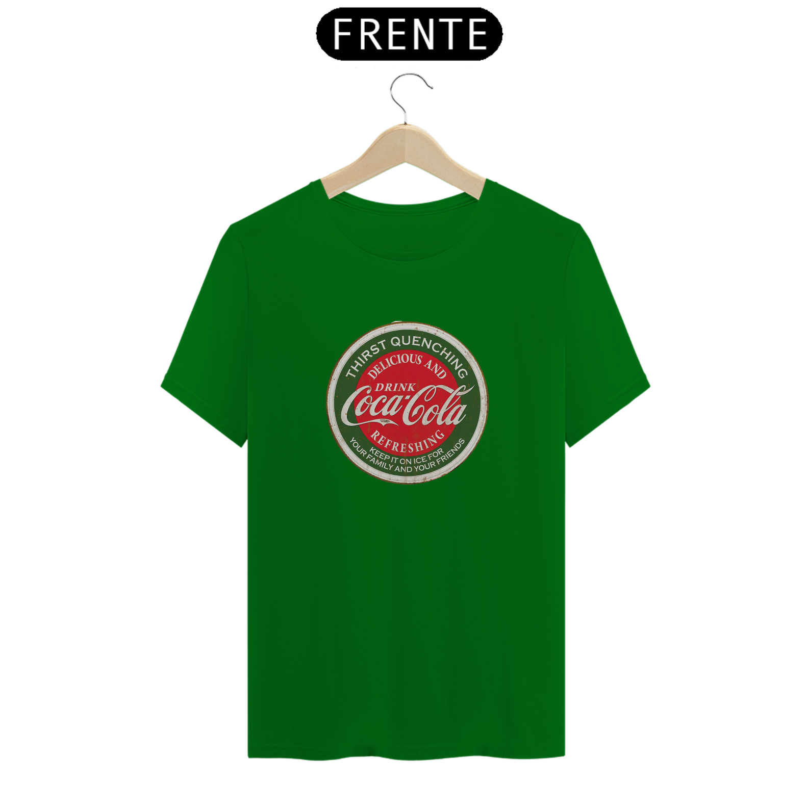 Nome do produto: Camiseta T-Shirt COCA-COLA
