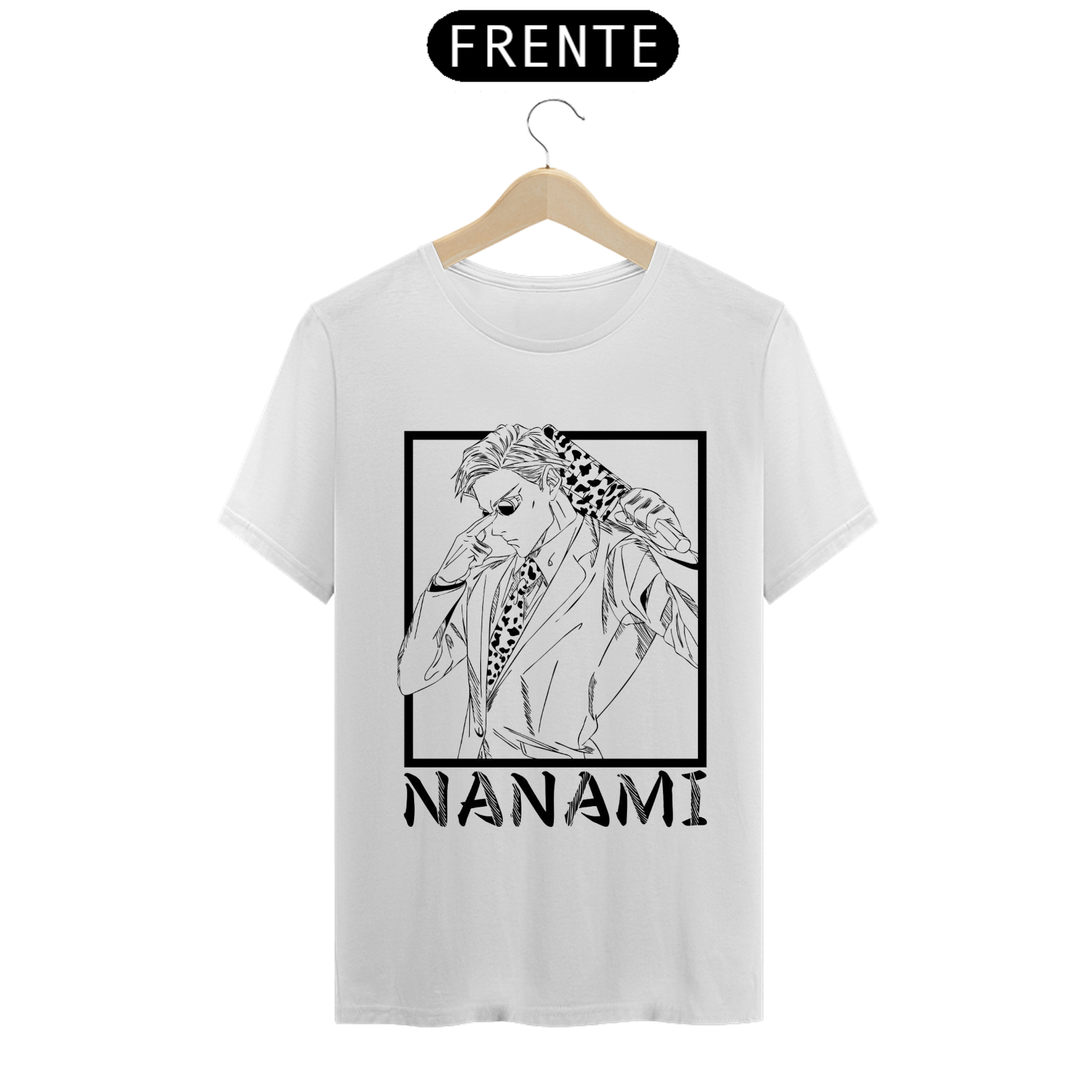 Nome do produto: Camisa Quality Nanami Jujutsu - Tecido Premium