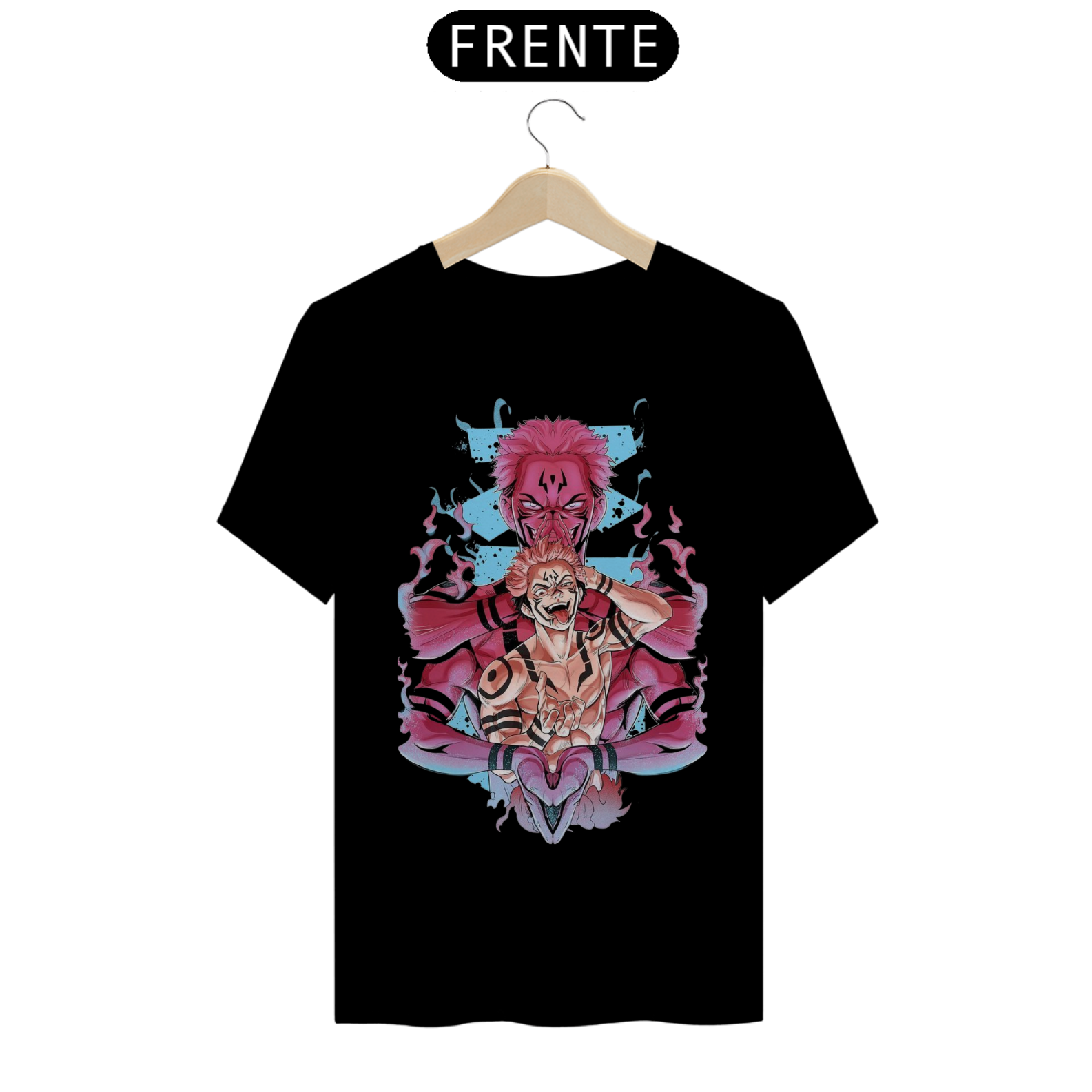 Nome do produto: Camisa Quality Sukuna Jujutsu Kaisen - Tecido Premium