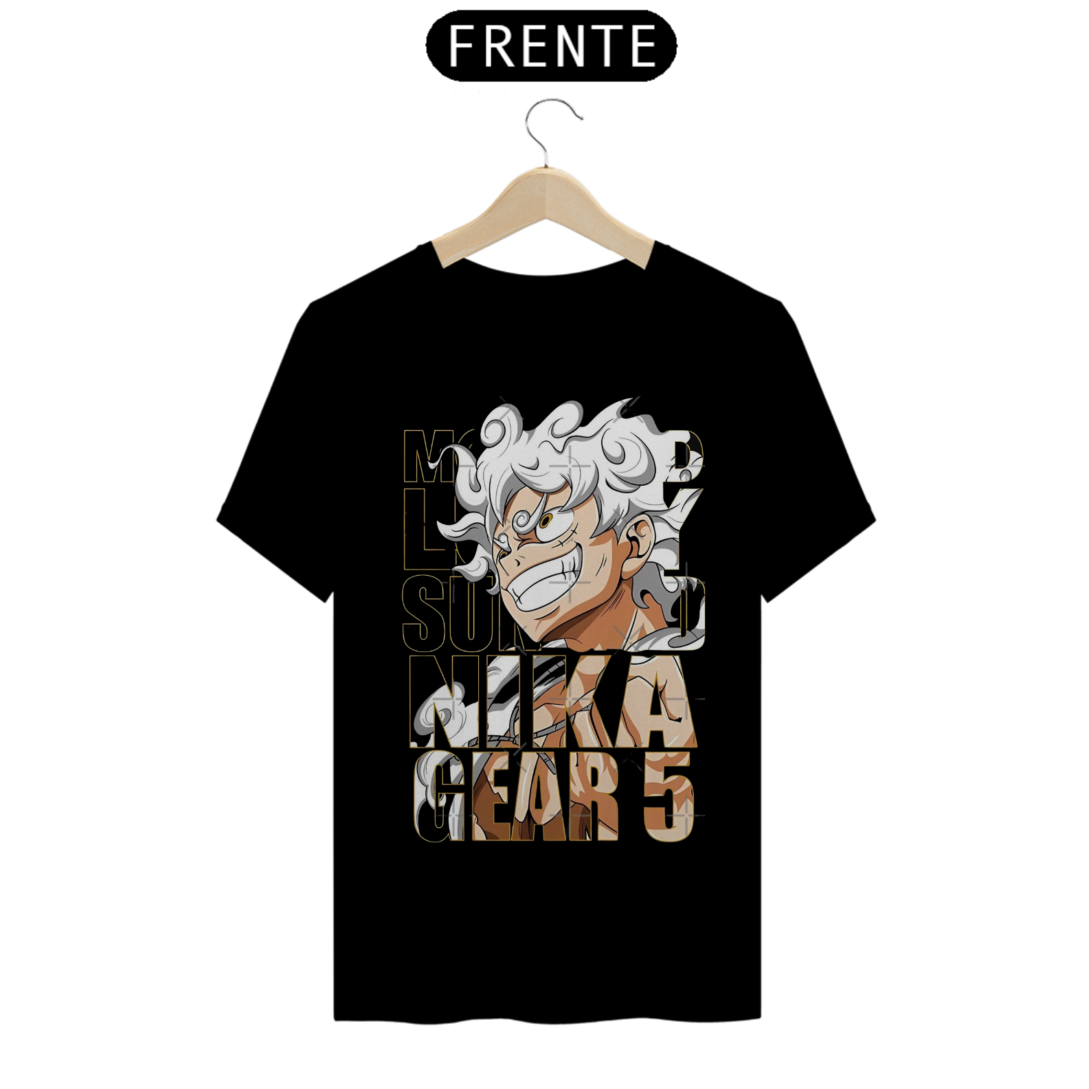 Nome do produto: Camisa Quality Luffy Gear 5 One Piece - Tecido Premium