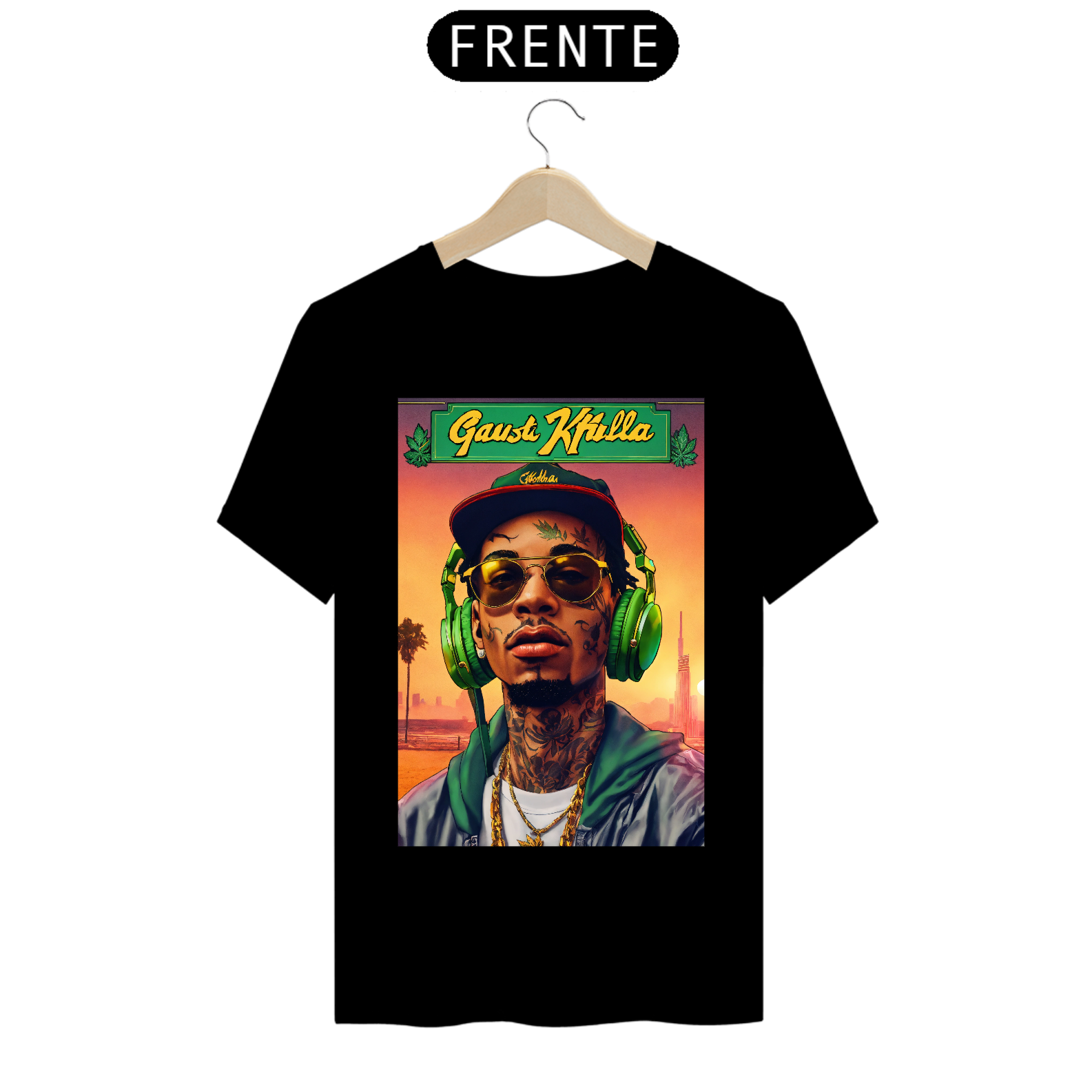 Nome do produto: camisa weed