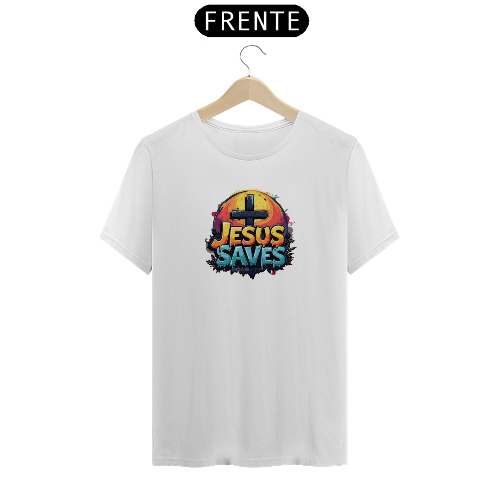 Nome do produto: Camiseta Jesus Saves