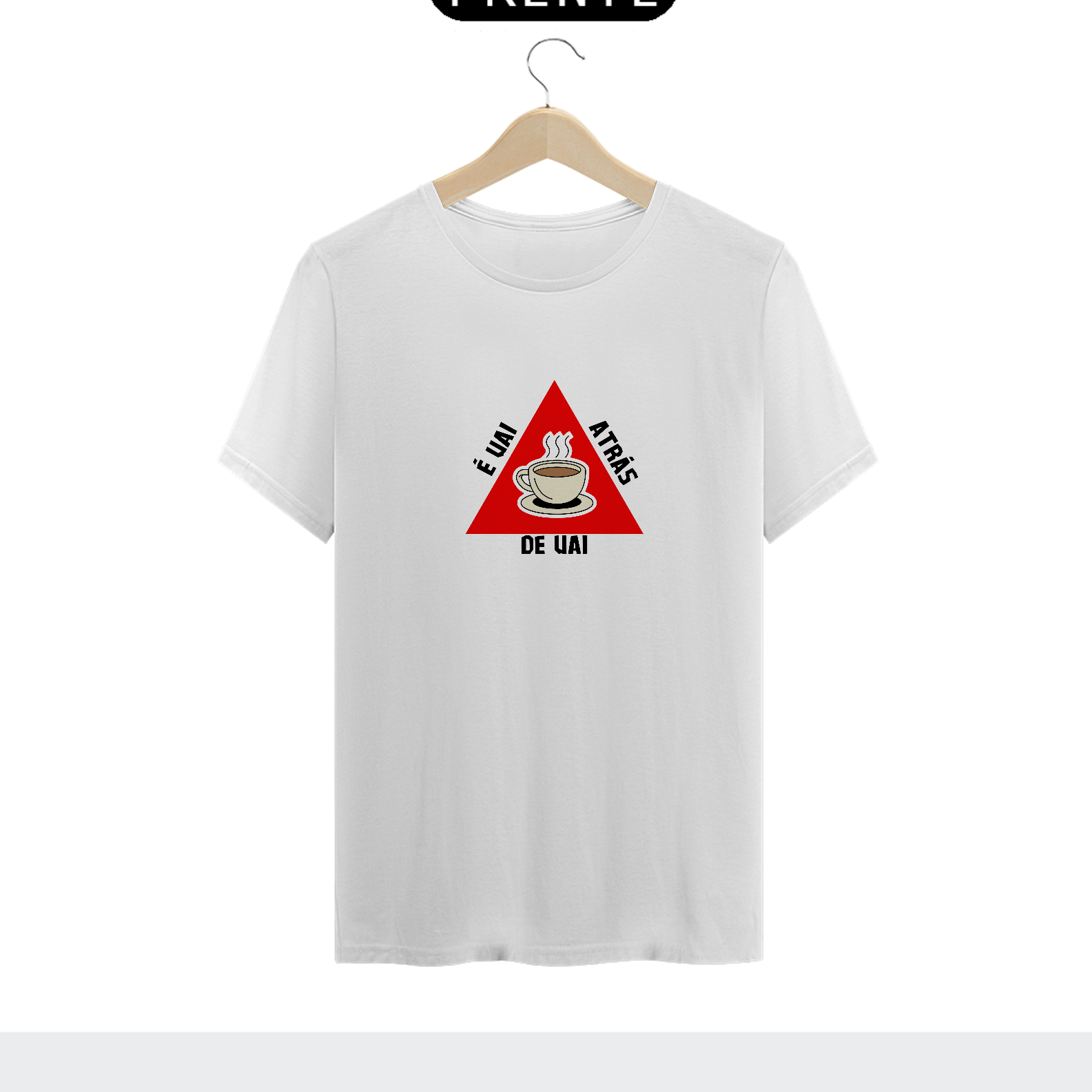 Nome do produto: Camiseta é uai atras de uai