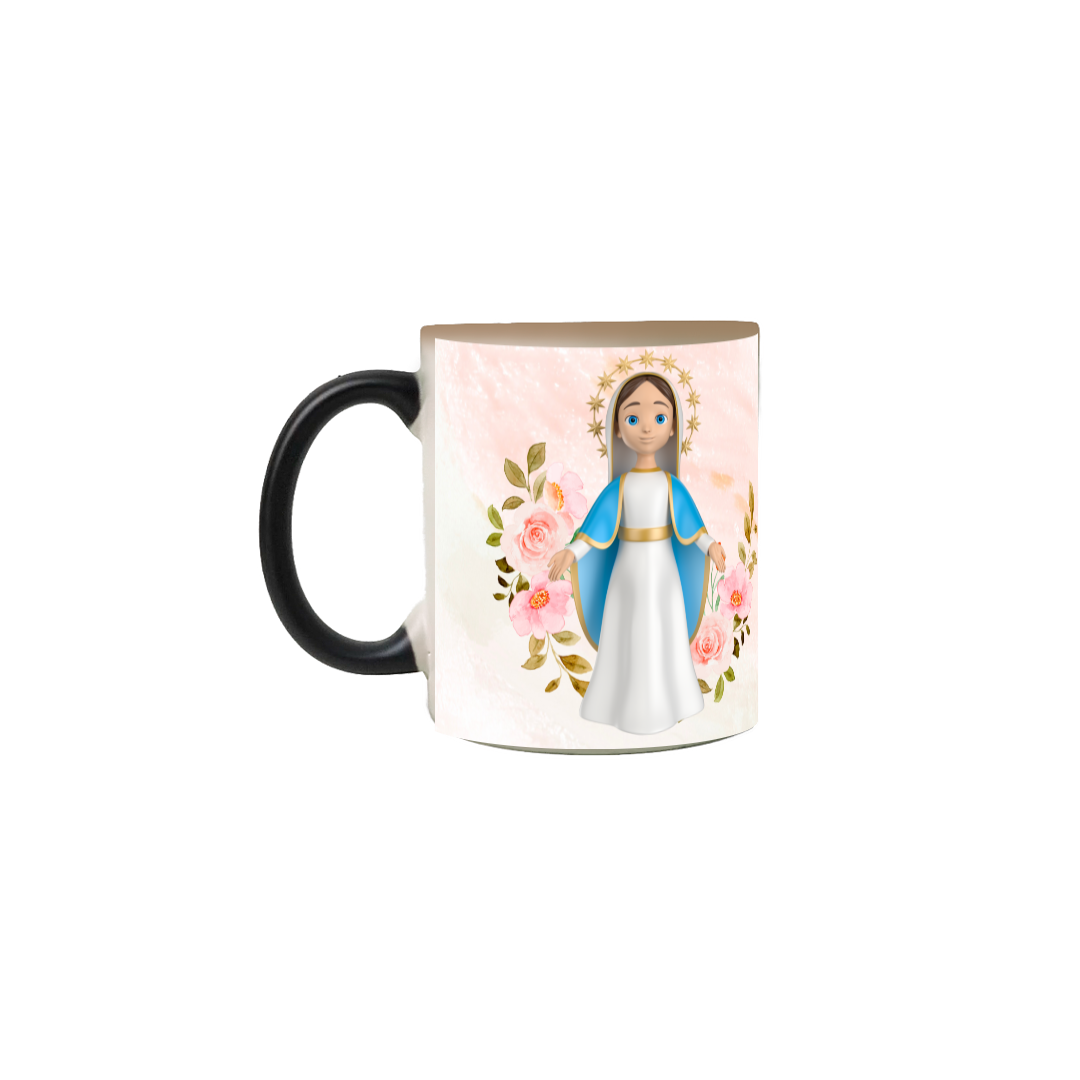 Nome do produto: caneca N.s das graçasflores