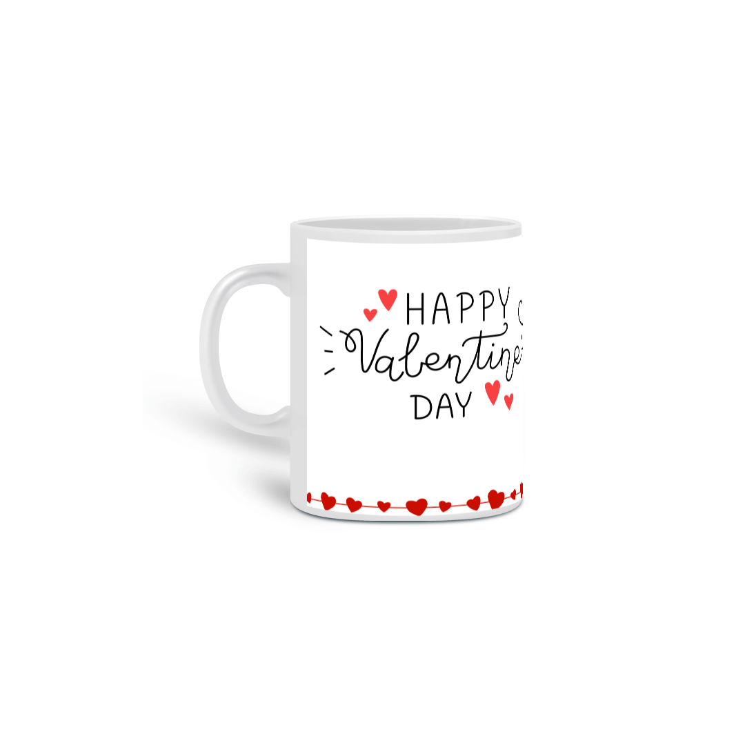 Nome do produto: Caneca Happy Valentines Day