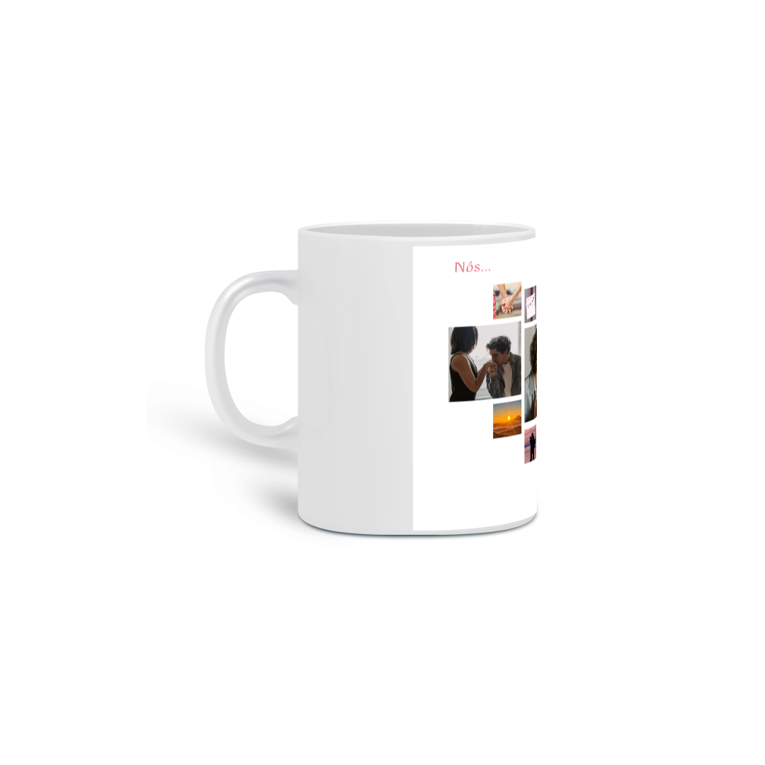 Nome do produto: caneca coração fotos