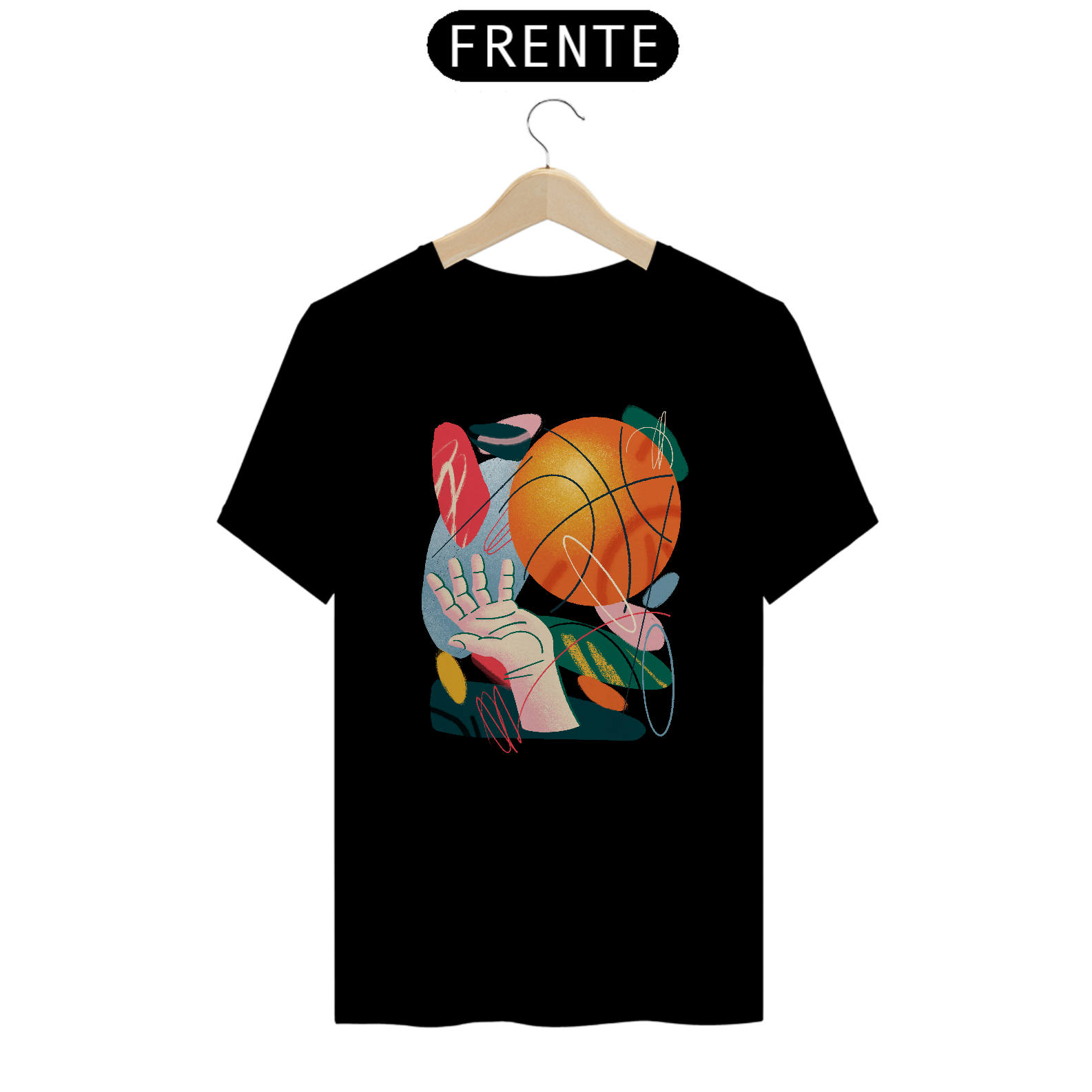 Nome do produto: Camiseta Basquete