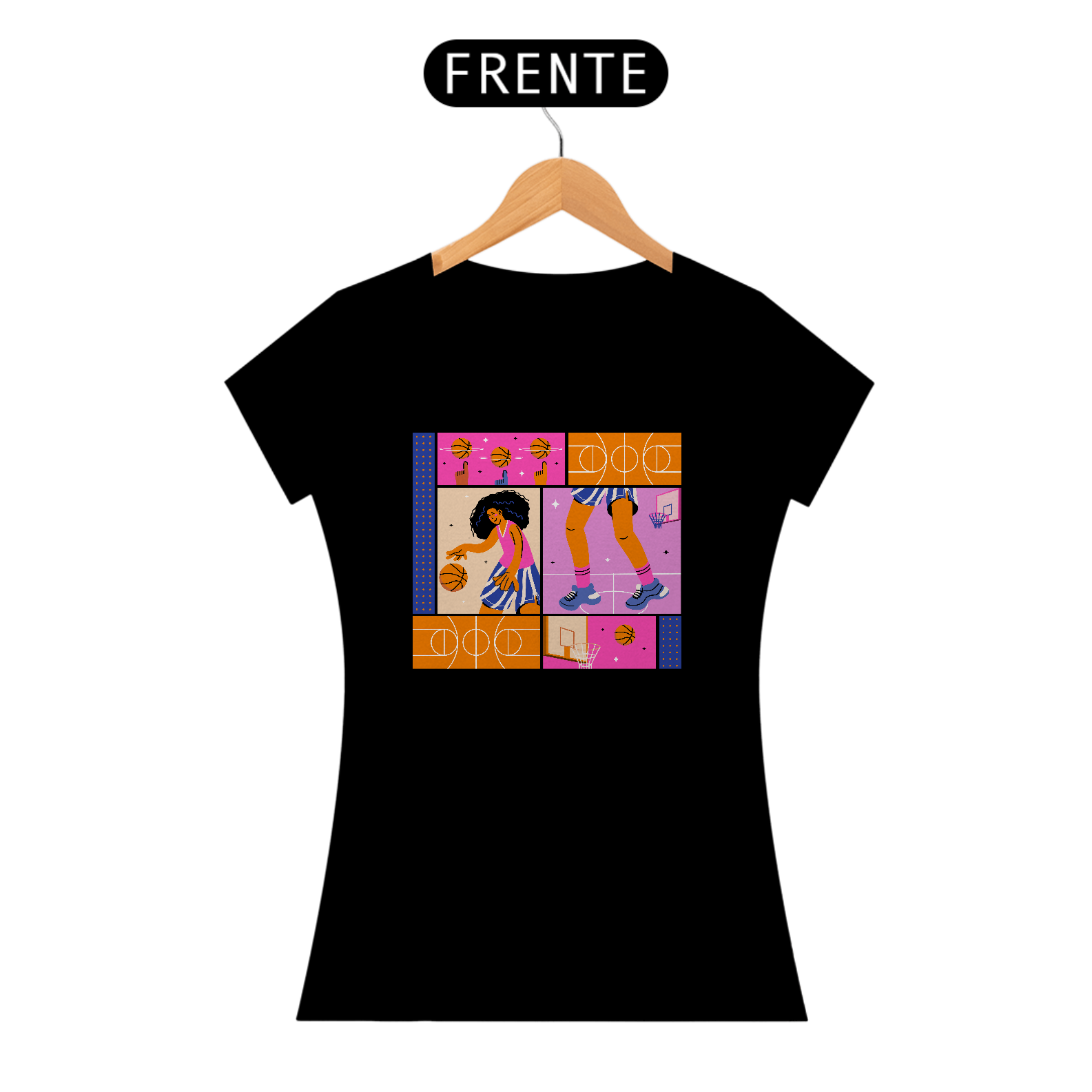 Nome do produto: Camiseta BASQUETE